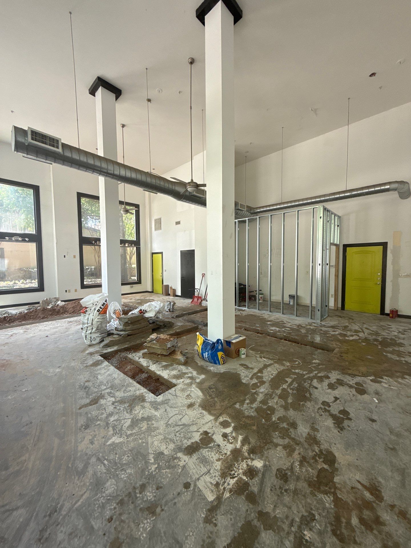 Commercial Retail Build Out for Verizon Mobile in Atlanta by Mark Allan Contracting