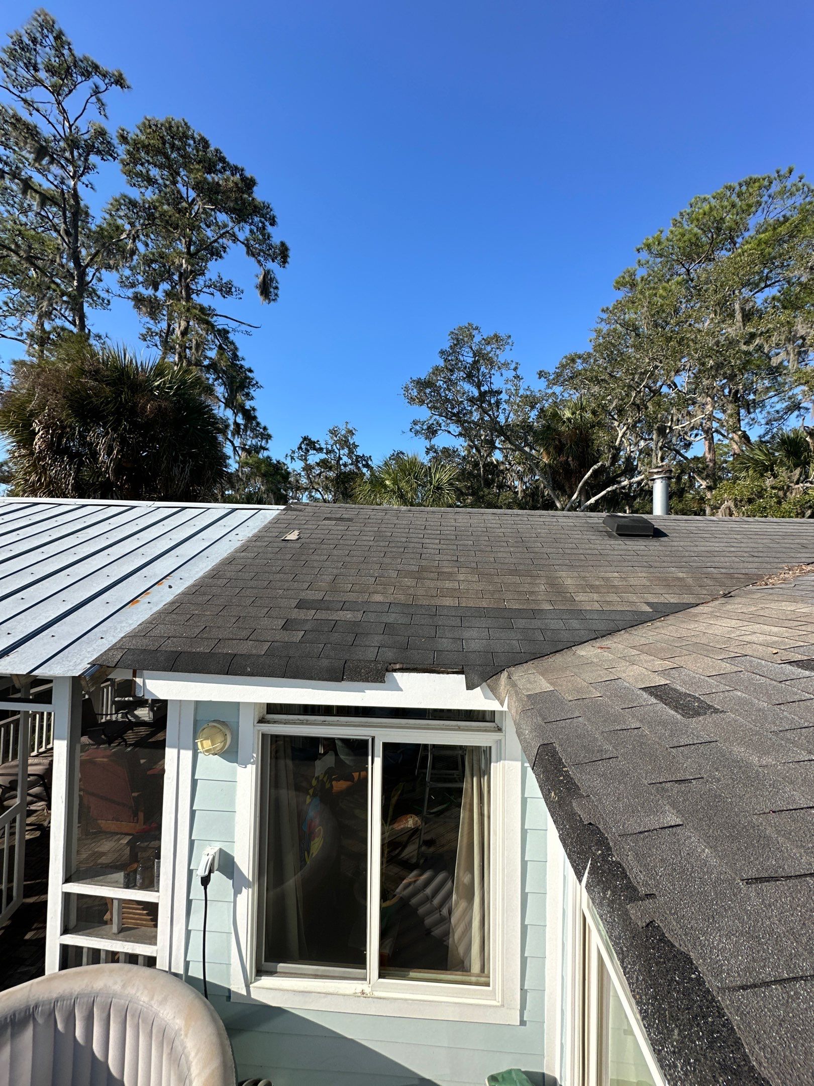 Roof Replacement using Atlas Pinnacle Sun - Cool Surf by Rainstoppers Roofing