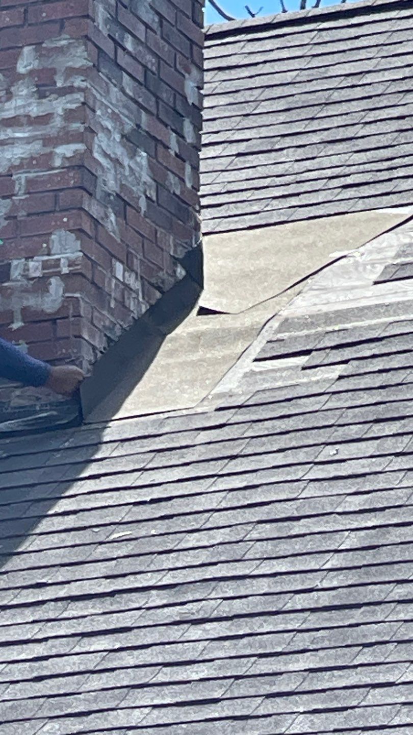 Chimney & Valley Leak Repair with New Lead Flashing and Cricket Rebuild by Sensible Home Solutions