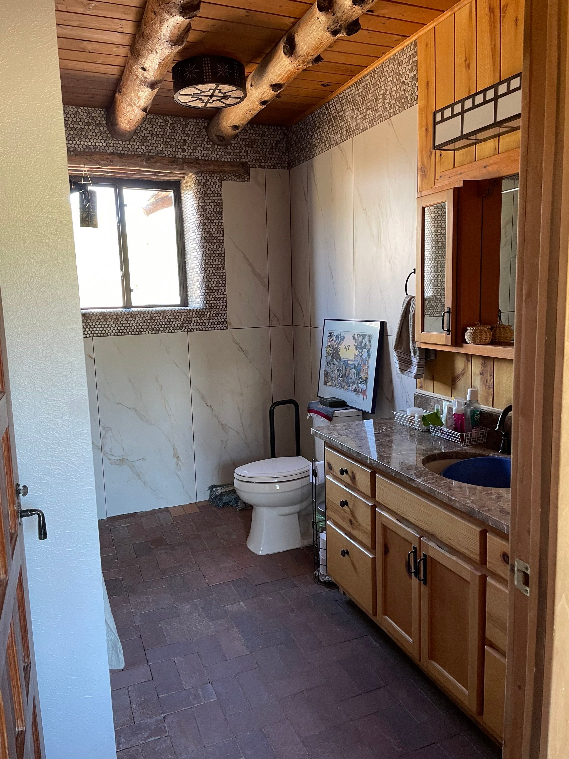 Southwestern Bathroom Remodel by Rio Grande Building & Storage