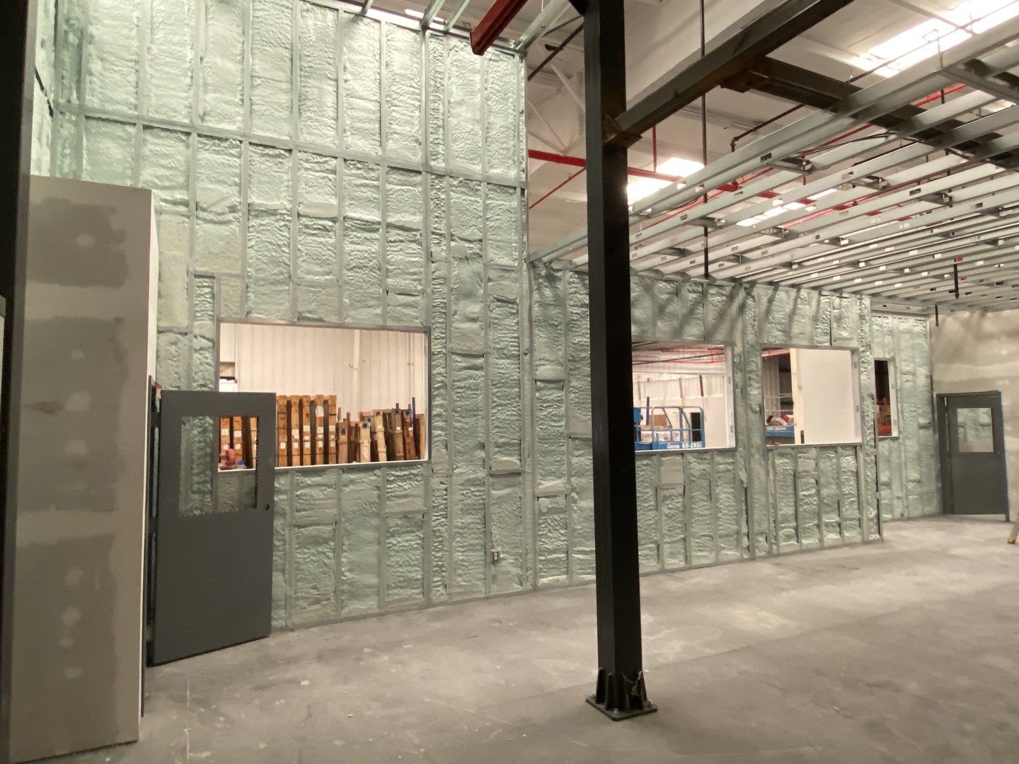 Spray Foam Insulation using Demelek Spray foam by Straight Edge Roofing Inc