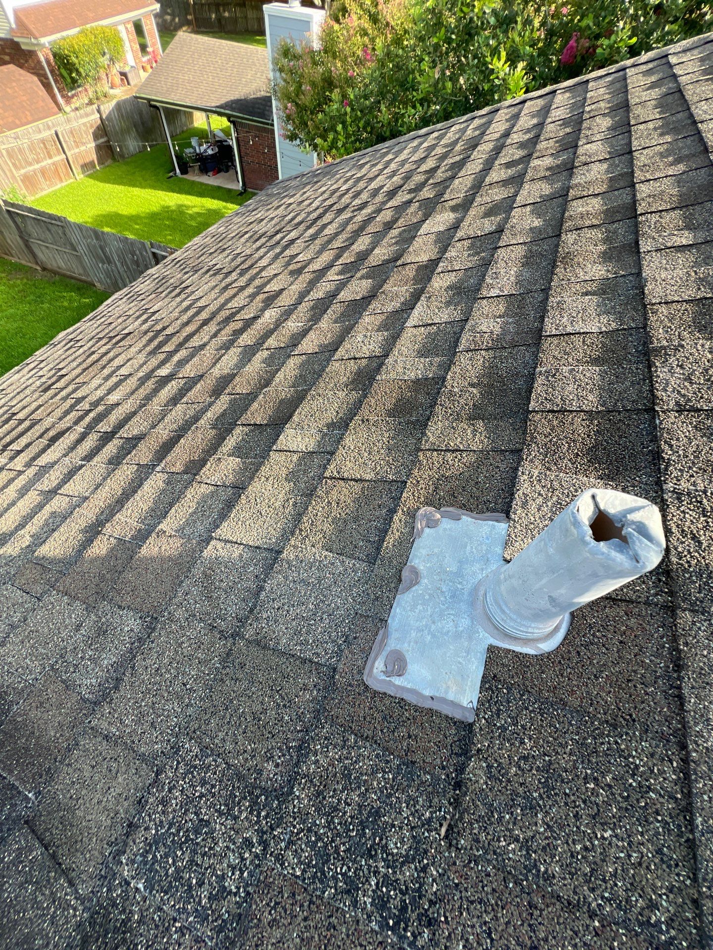 Hail Damage using Owen's Corning Duration (Lifetime) Shingles by Roof Repair Company