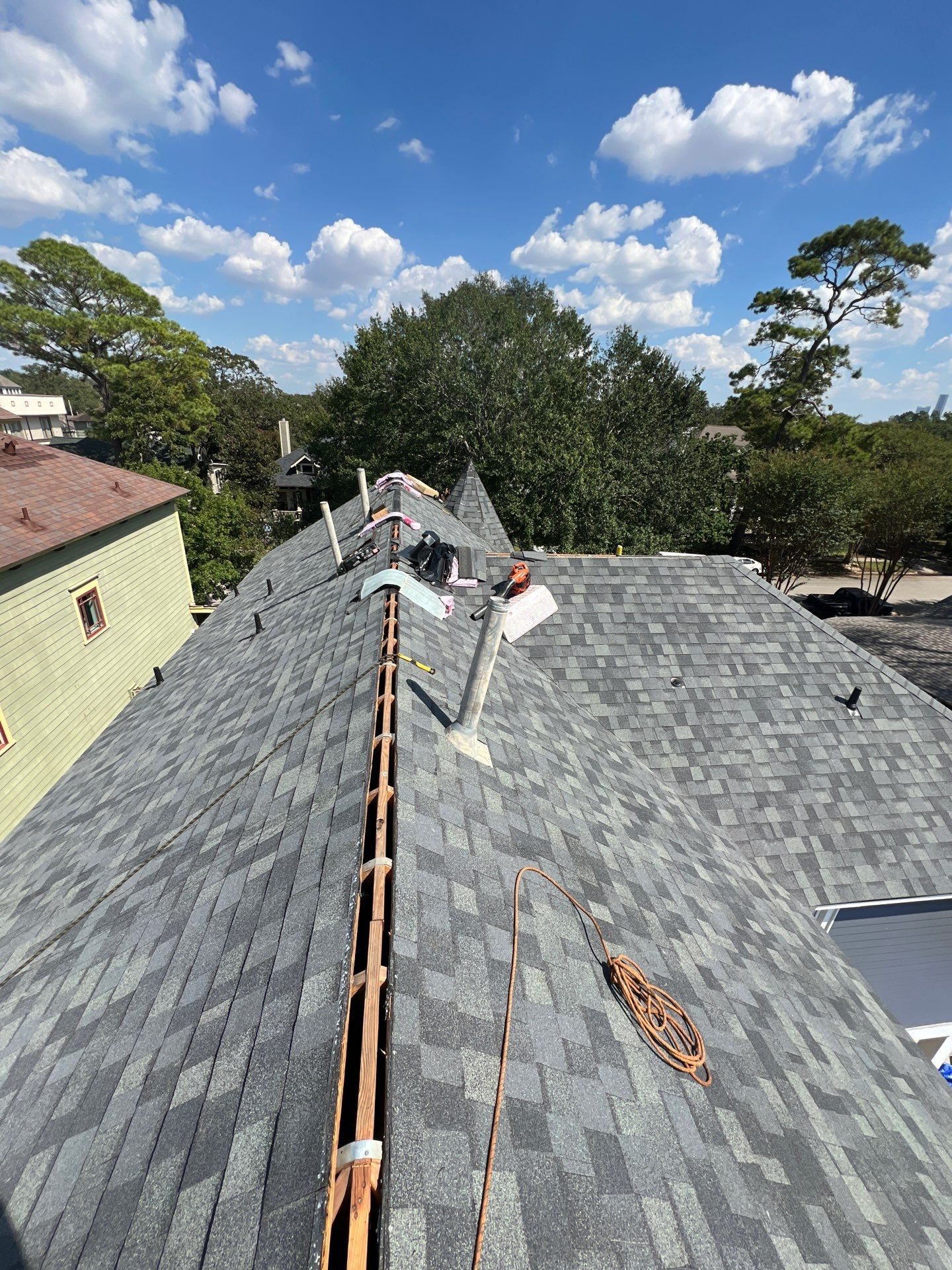 Residential Roofing Repair using Owen's Corning Duration (Lifetime) Shingles by Roof Repair Company