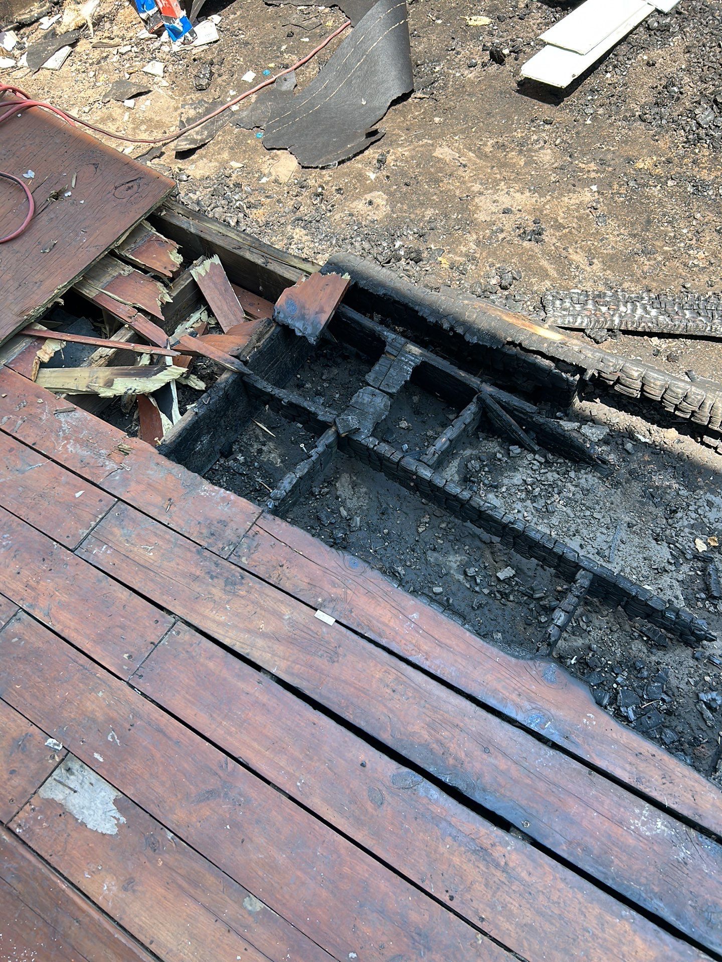 Deck and Siding Replacement from Fire Damage by JTX Pro Services LLC