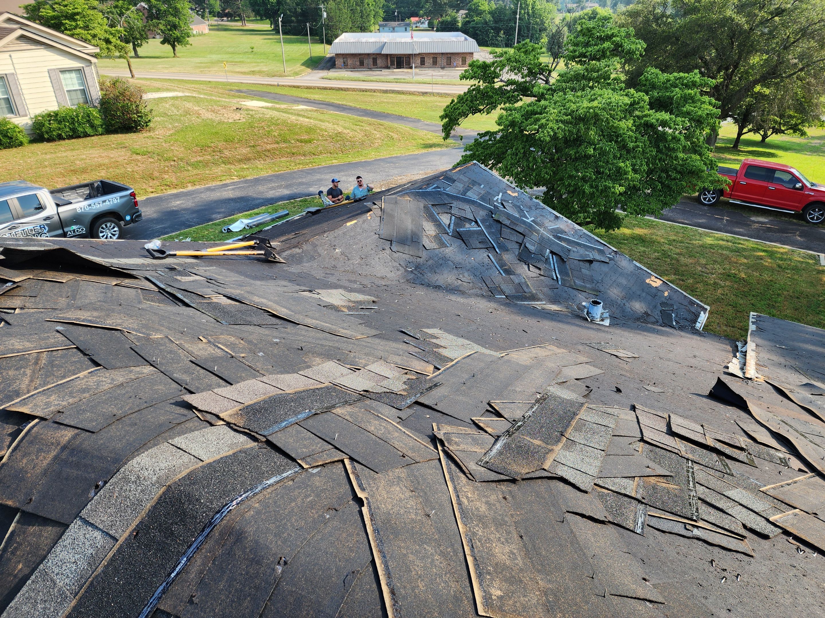 Residential Shingle Reroof using Malarkey Vista by Hostetler Roofing