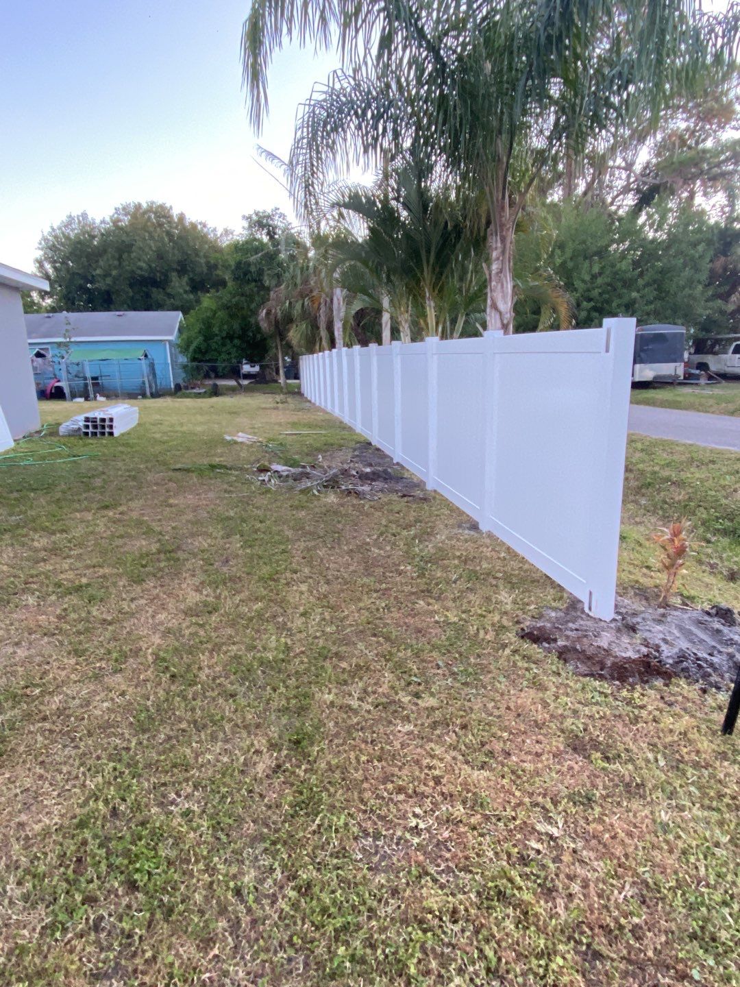 Bradenton, FL 6 ft. Tall White Vinyl Privacy Fence  by Asap fence and gates, LLC