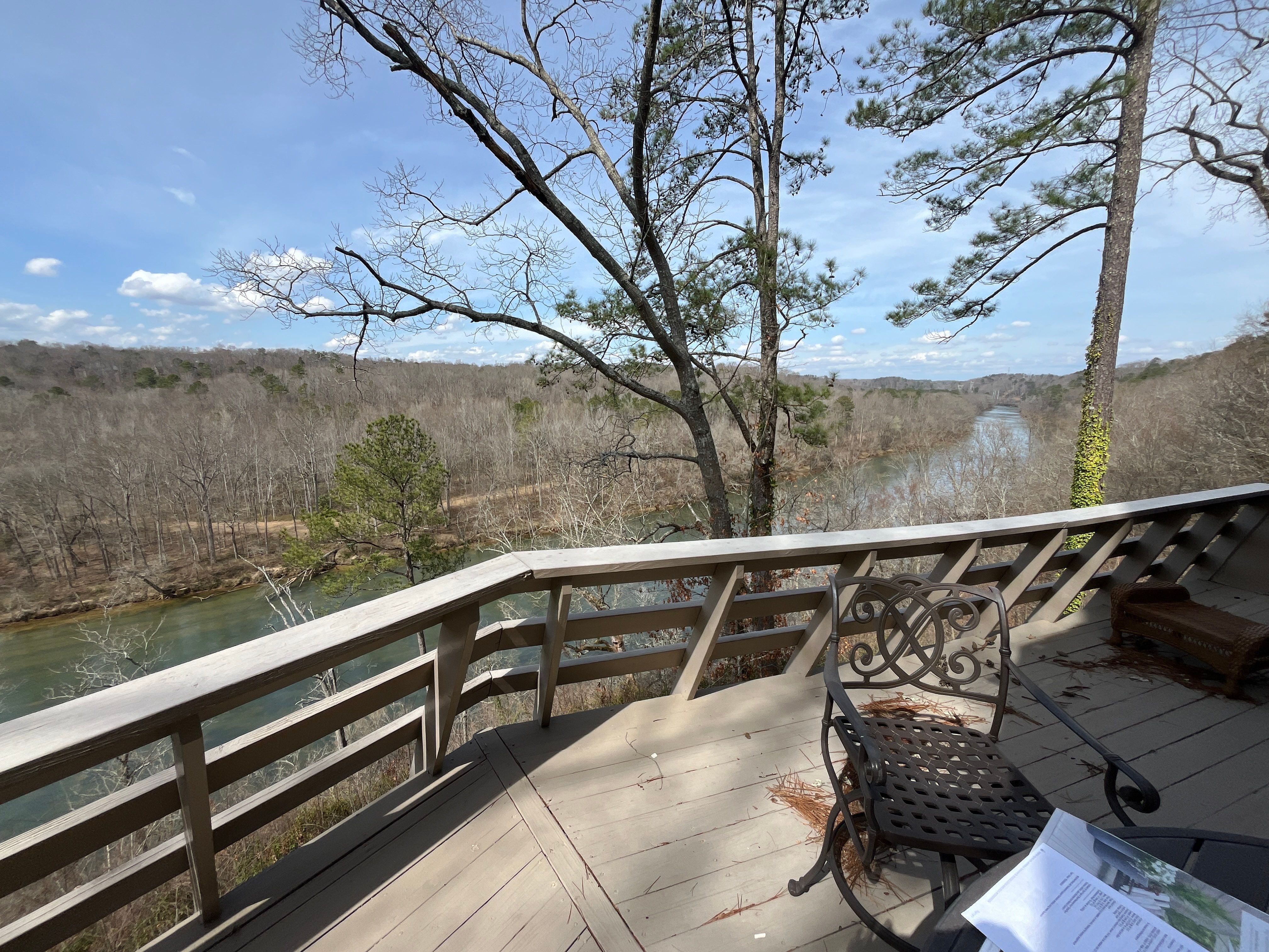 TimberTech Deck Replacement with Metal Cable Railing in Atlanta, GA by Nelson Exteriors