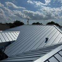 24ga 1" Nail-Strip Mill Finish by Total Roofing System The Metal Roof Experts