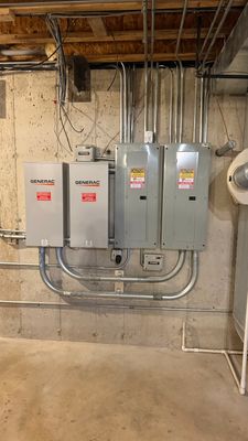 Generac 26 kW Generator & Dual 200 A Whole‑House Transfer Switches – Mundelein, IL