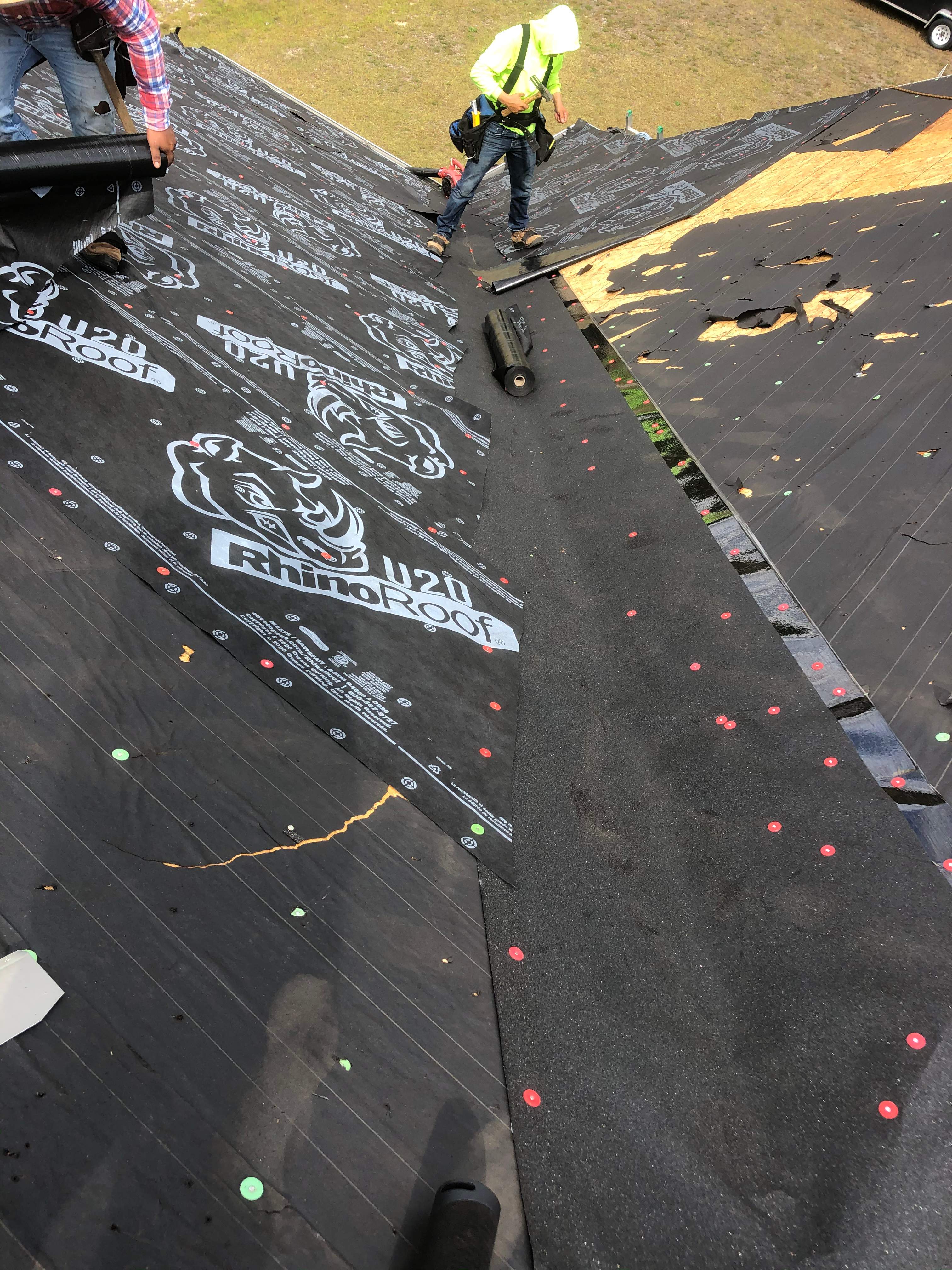 INSPECTION ( Hail Damage) / Repair by American Roofing NC