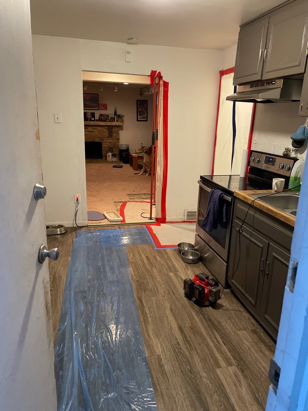 Water Damage Project in Denver by Accountable Home Services