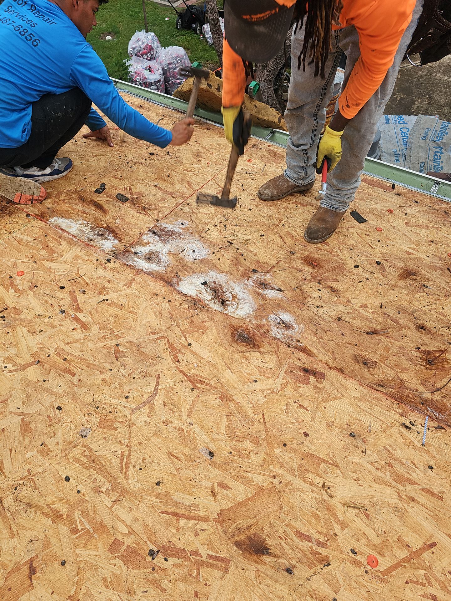 Residential Roofing Installation using Owen's Corning Duration (Lifetime) Shingles by Roof Repair Company