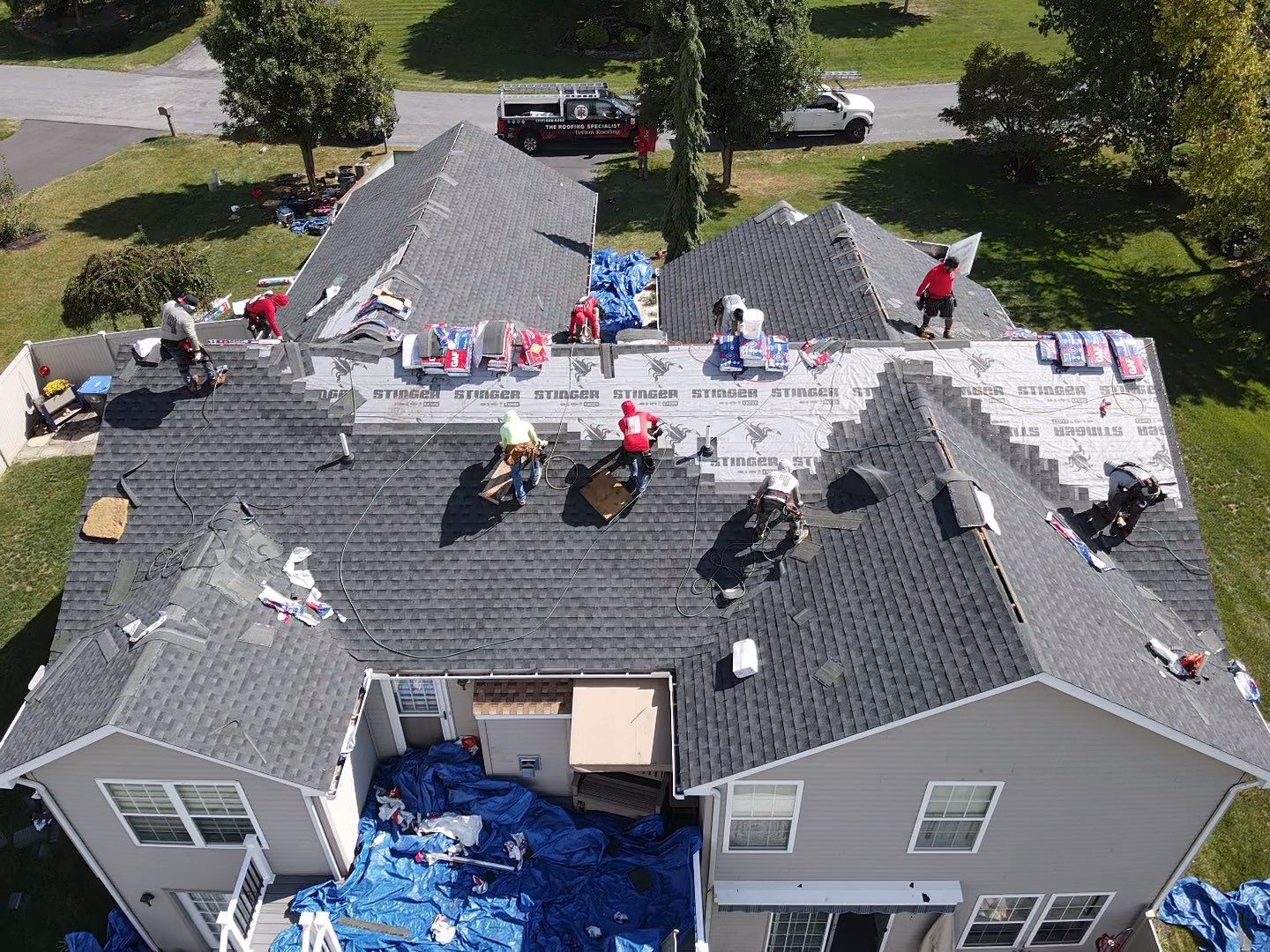 GAF Timberline HDZ Architectural Shingle Roof Replacement in Chambersburg by Teflon Roofing