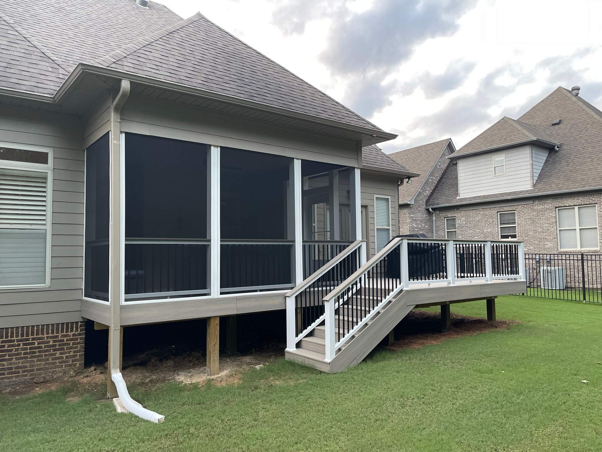 Tiffany Estates - Composite Deck Installation  by Pillar and Pine