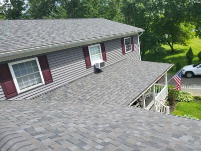 Residential Roofing Installation using Owens Corning TruDefinition Duration AR - Williamsburg Gray