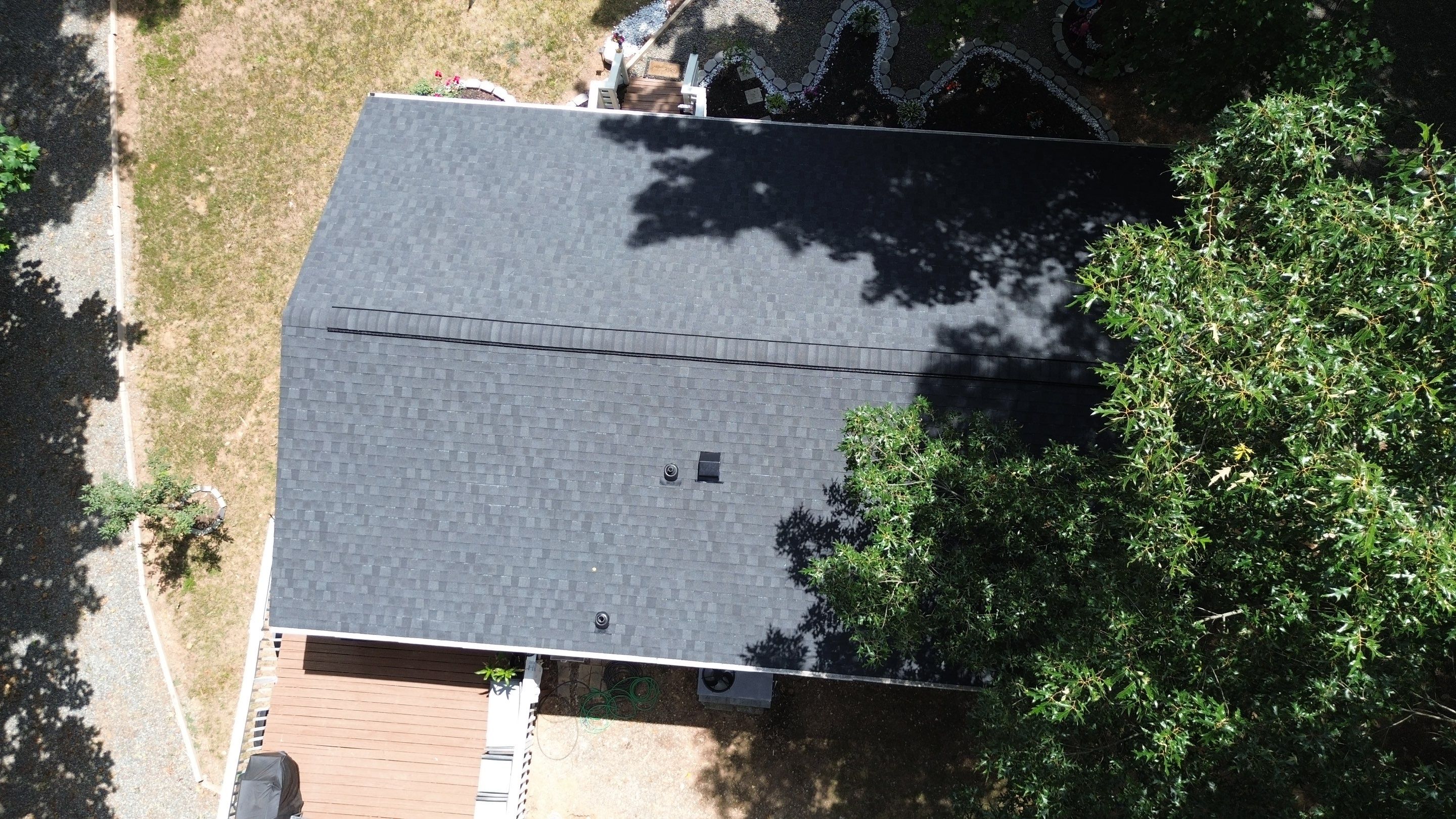 Roof replacement, gutters and interior repair by hail damage by Just Brilliant Restoration JBR