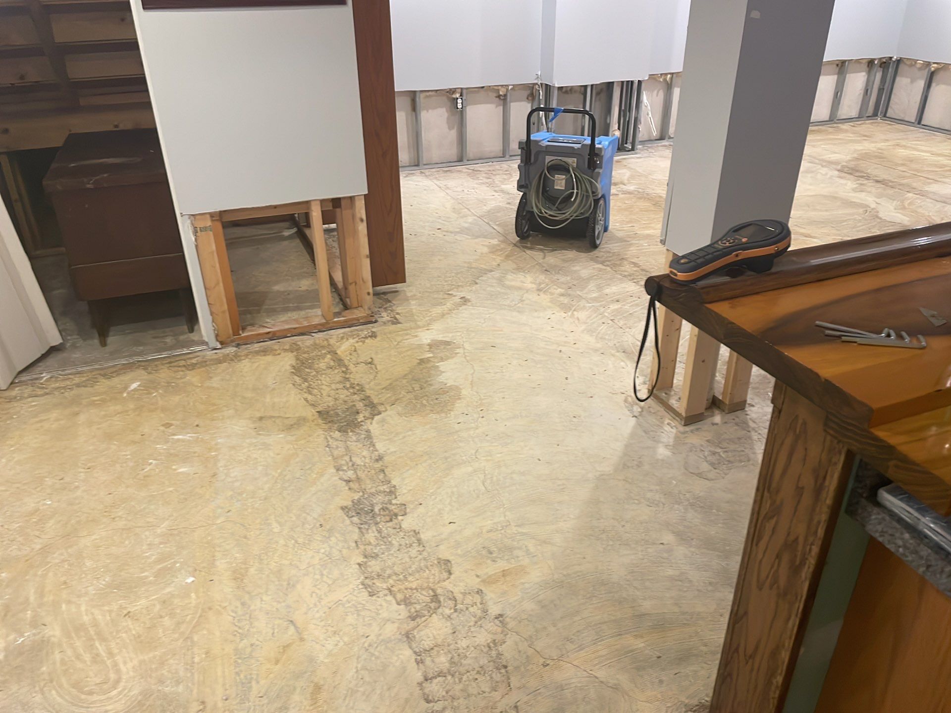 Project in Farmington Hills by EzDry Water Mitigation & Property Restoration