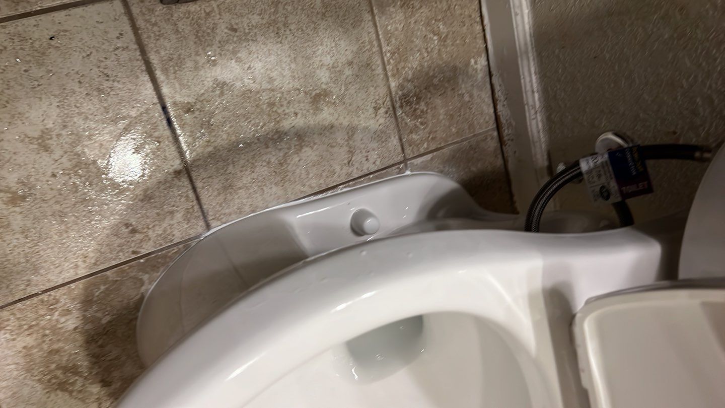 Toilet install and angel valves  by Plumbing Connect Systems LLC
