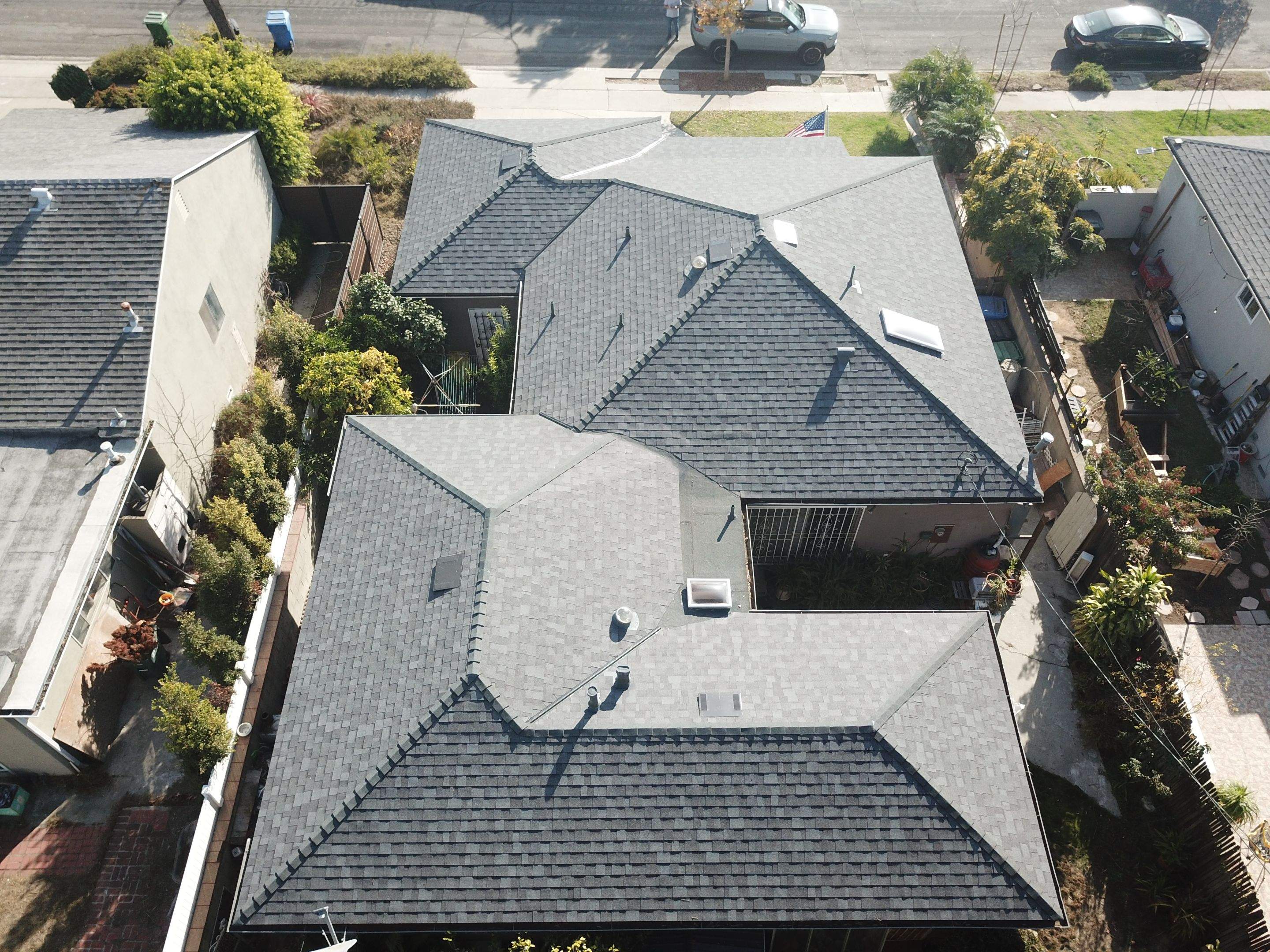 Residential Roofing Installation using Owens Corning Duration Cool Shingles by Hull Brothers Roofing
