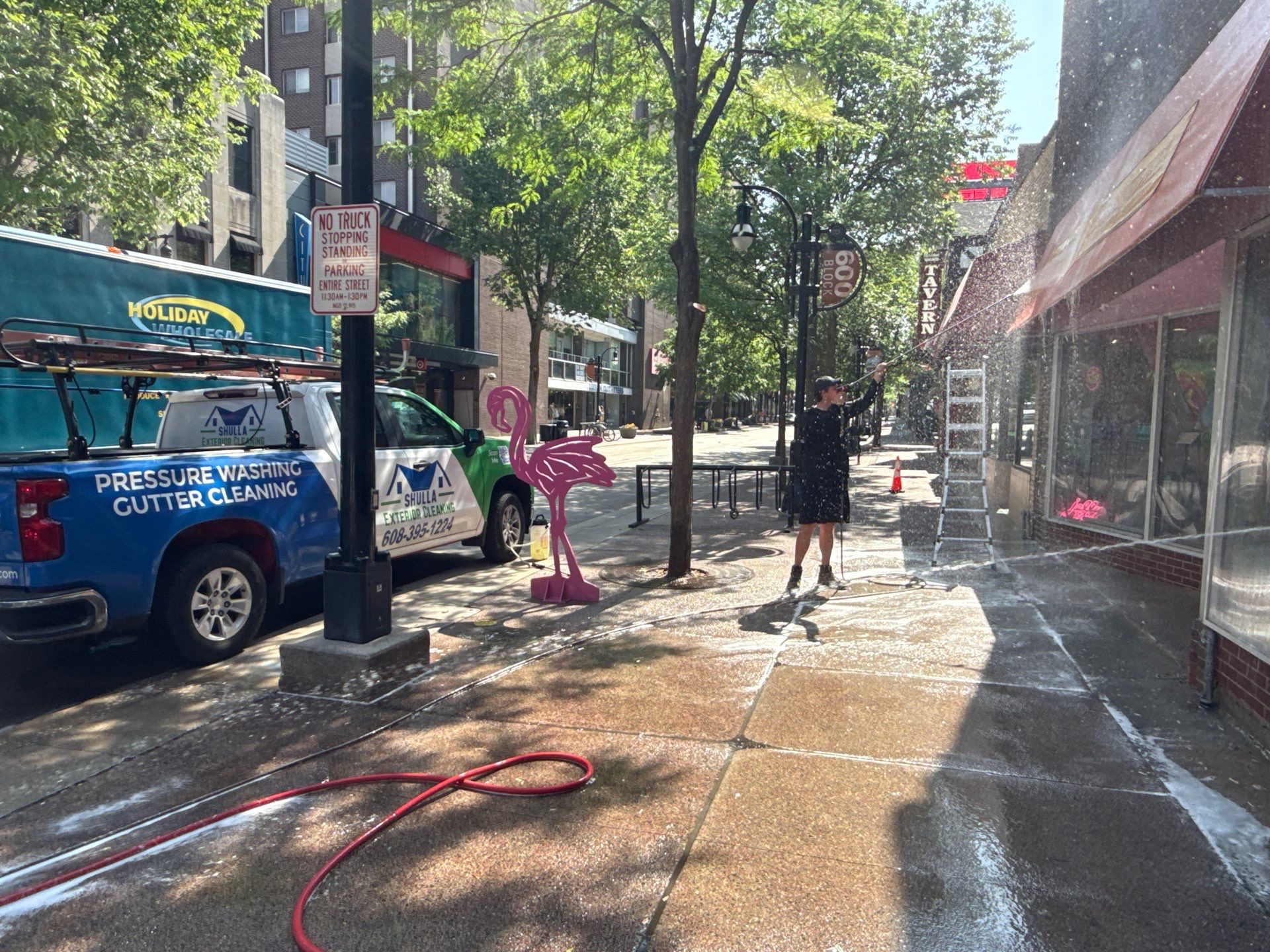 Awning Cleaning - State Street by Shulla Exterior Cleaning