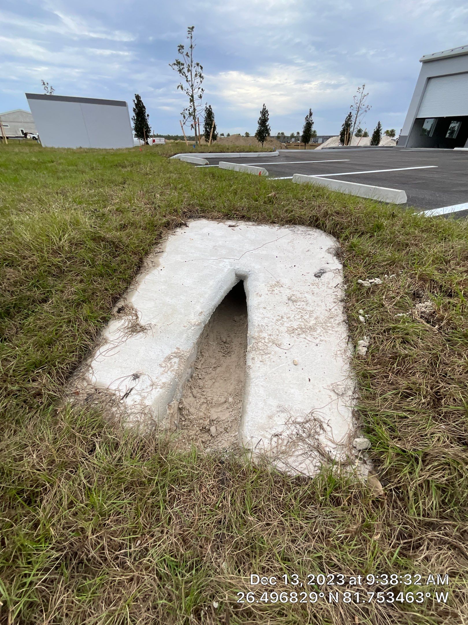 New Construction Storm Drain System Cleaning by APS Power & Water