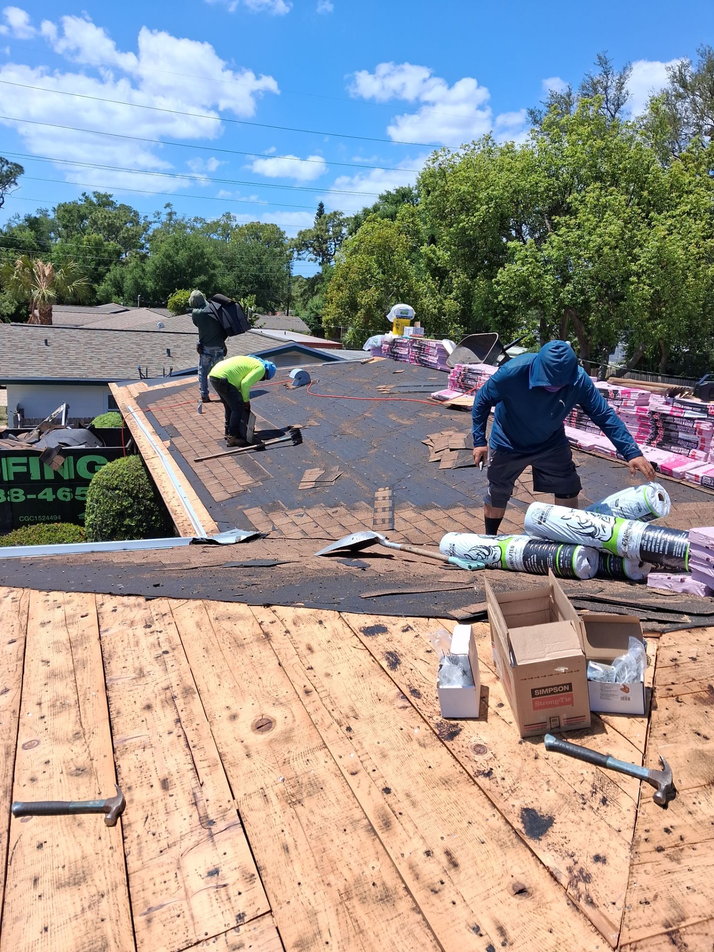 Project in St. Petersburg 33710 by Mitchell Roofing Company LLC 