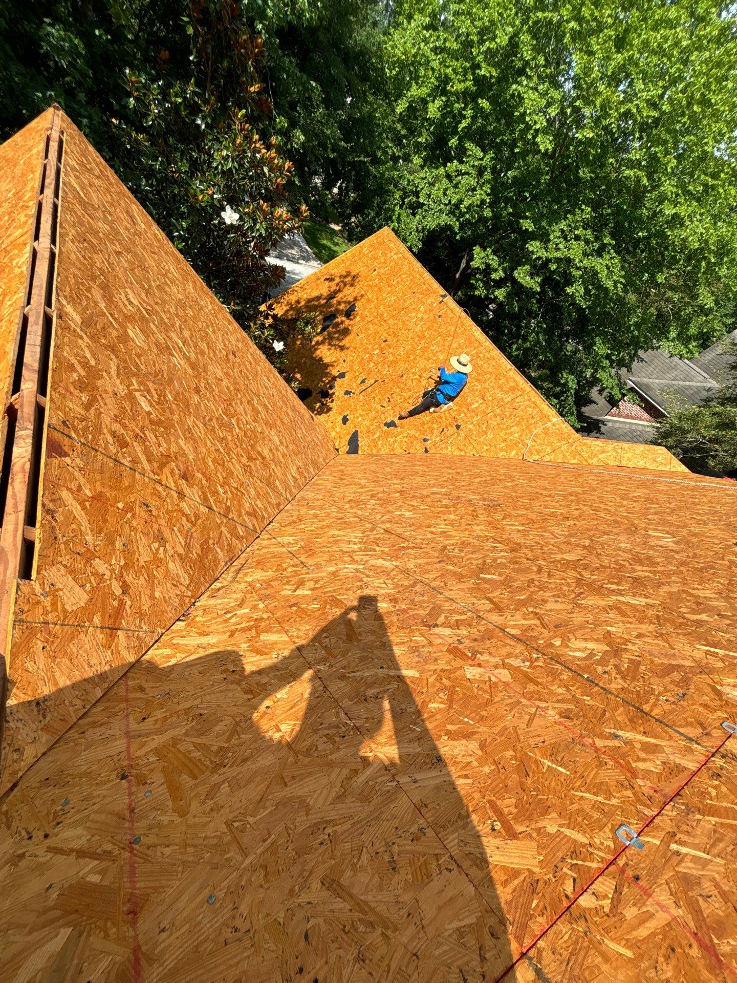 Residential Roofing Installation using Owen's Corning Duration (Lifetime) Shingles by Roof Repair Company