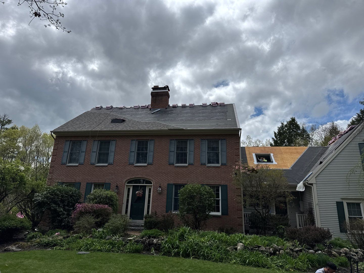 Veterans Helping Veterans – Full Roof Transformation with Owens Corning Driftwood! by Sensible Home Solutions
