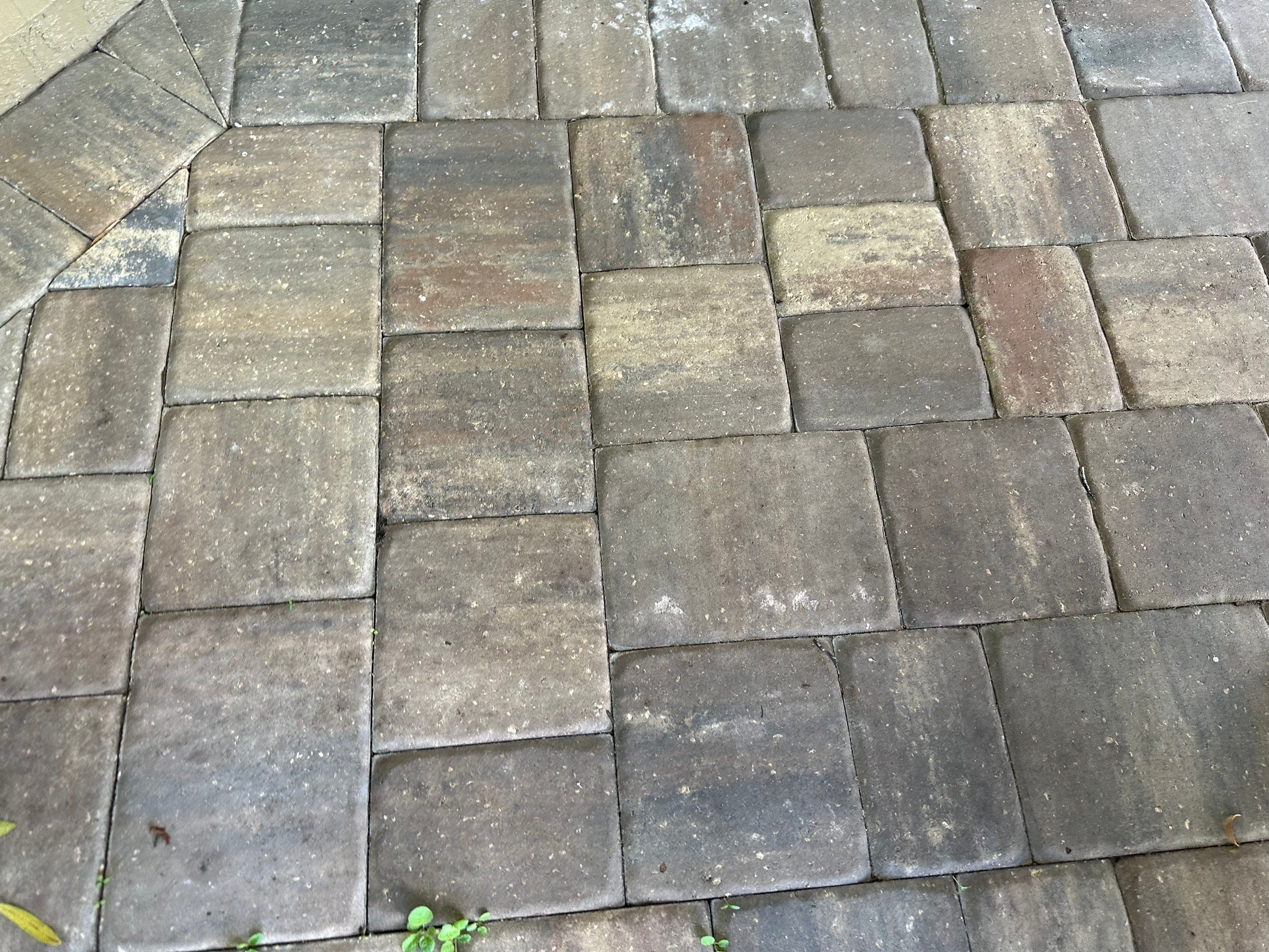 Paver Patio using Concrete Sealant by DuraSeal