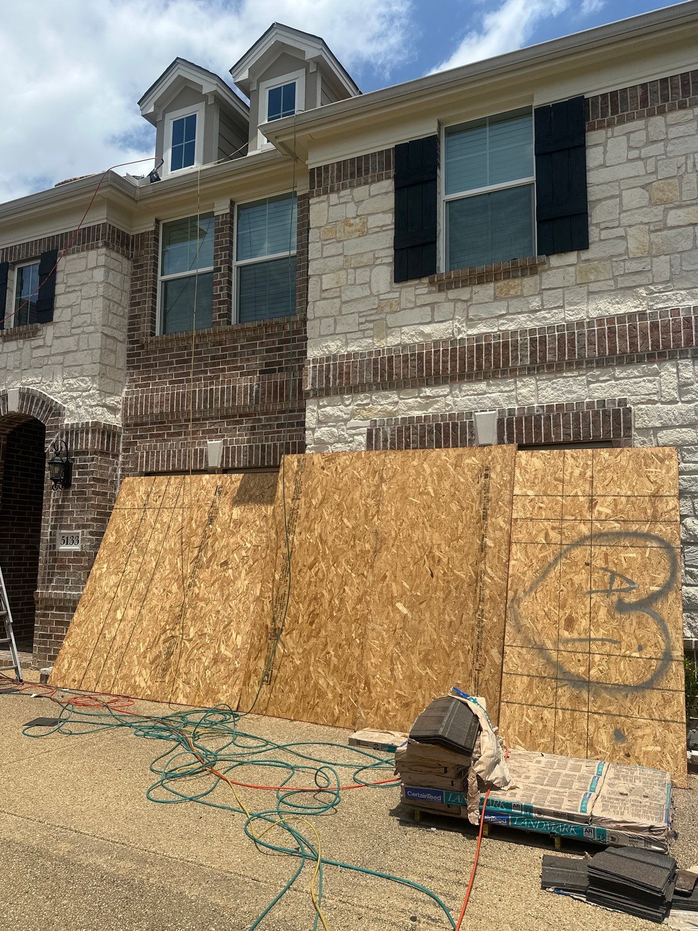 Project in Sachse by Rhino Roofing and General Contracting, LLC