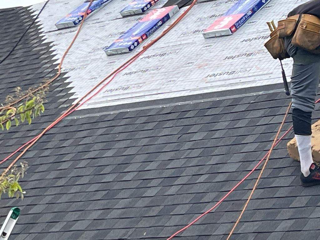 Residential Roofing Installation using GAF Timberline HDZ Appalachian Sky by Nitro Roofing and Construction