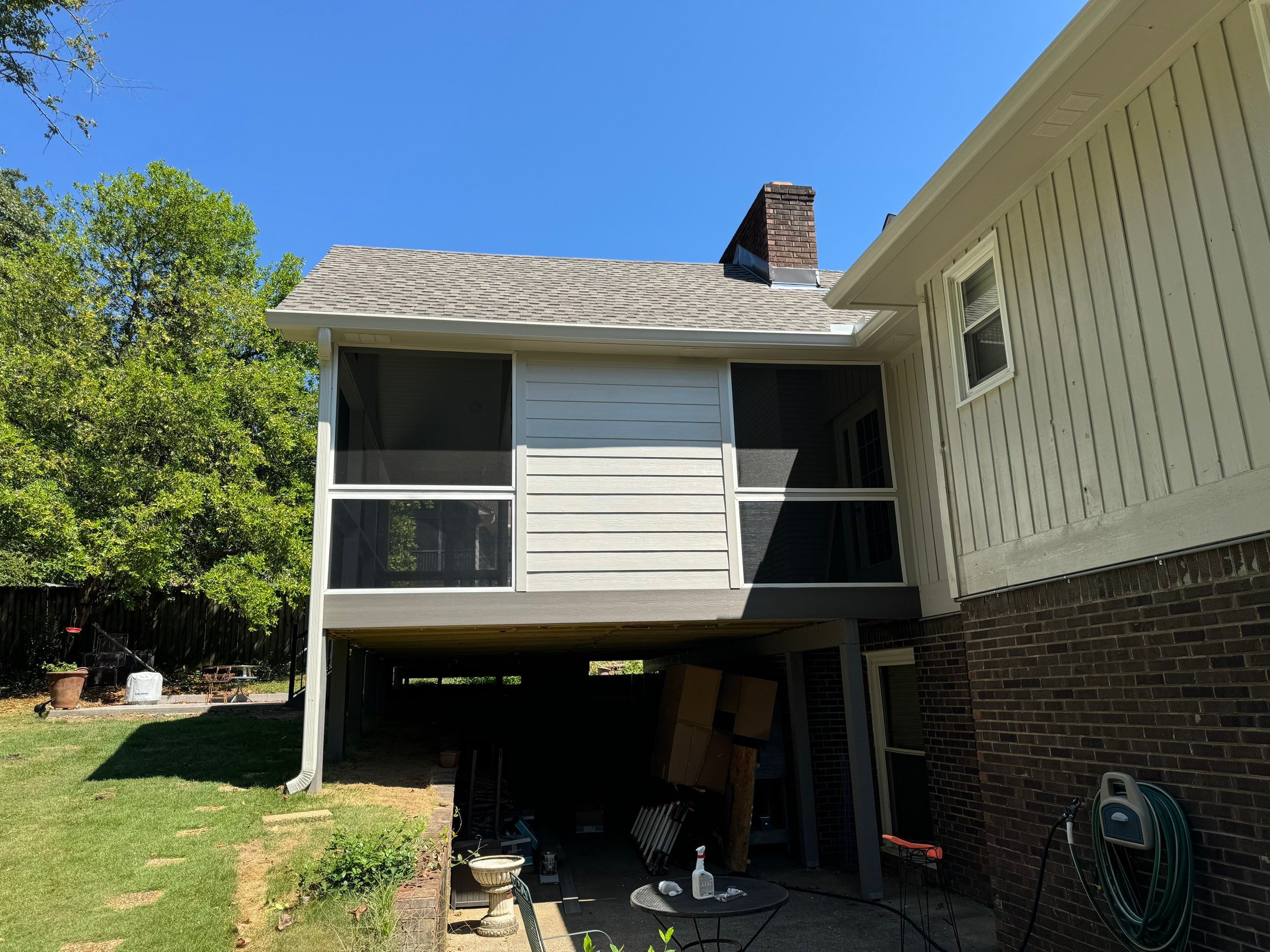 Burntleaf - Screen Porch by Pillar and Pine