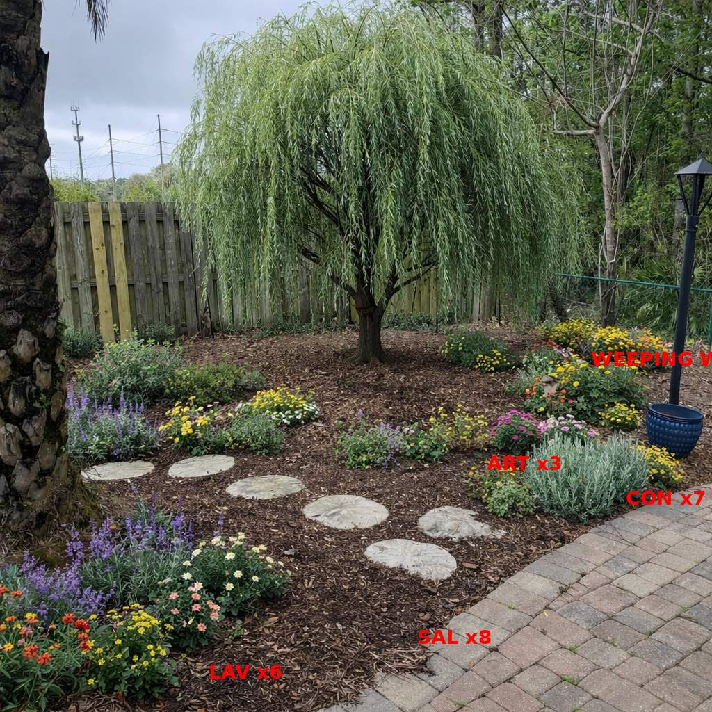 Deerwood Resident | Bed Design & Install by ProGreen Services