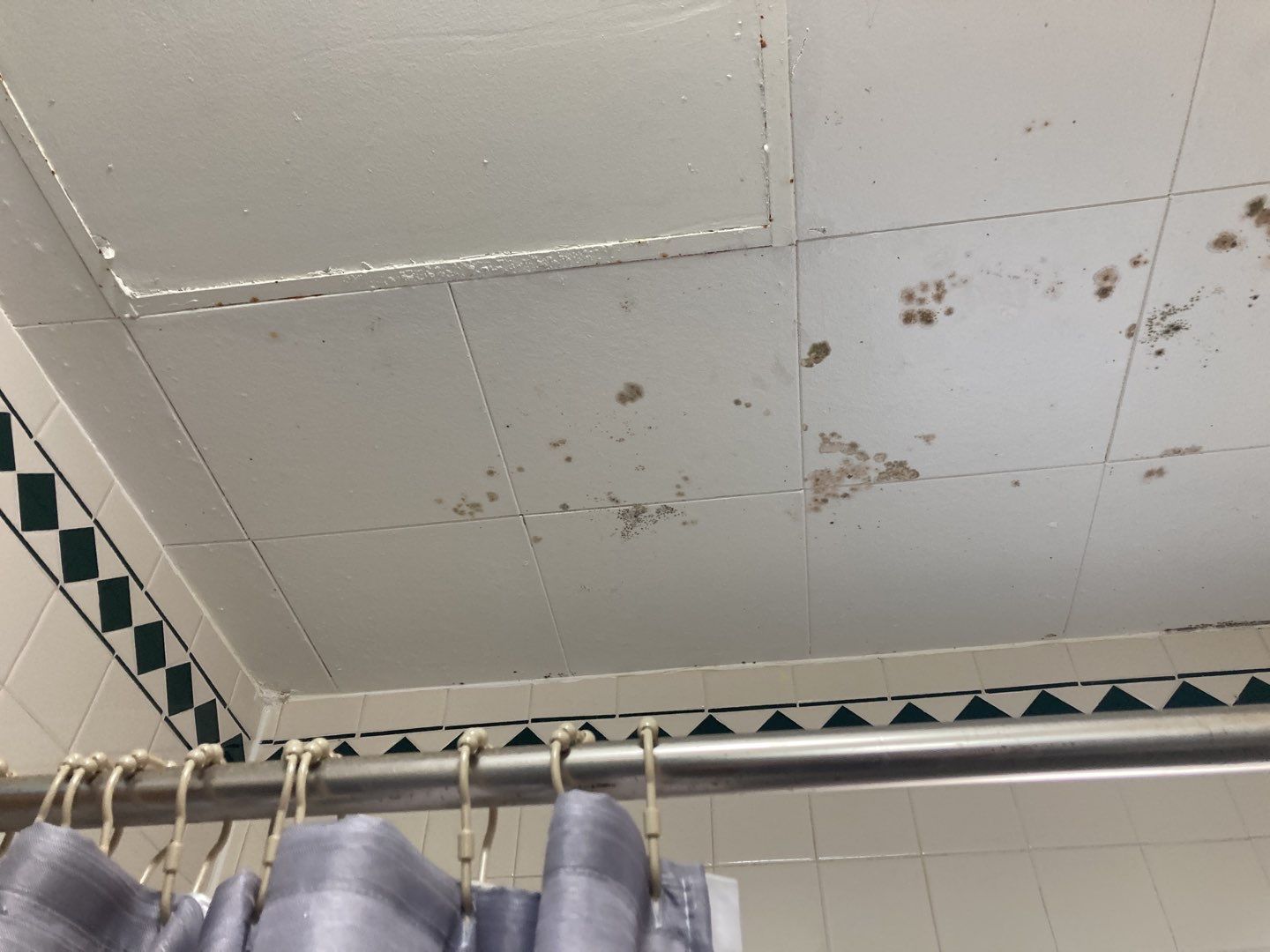 Water Damage in Bathroom by Accountable Home Services