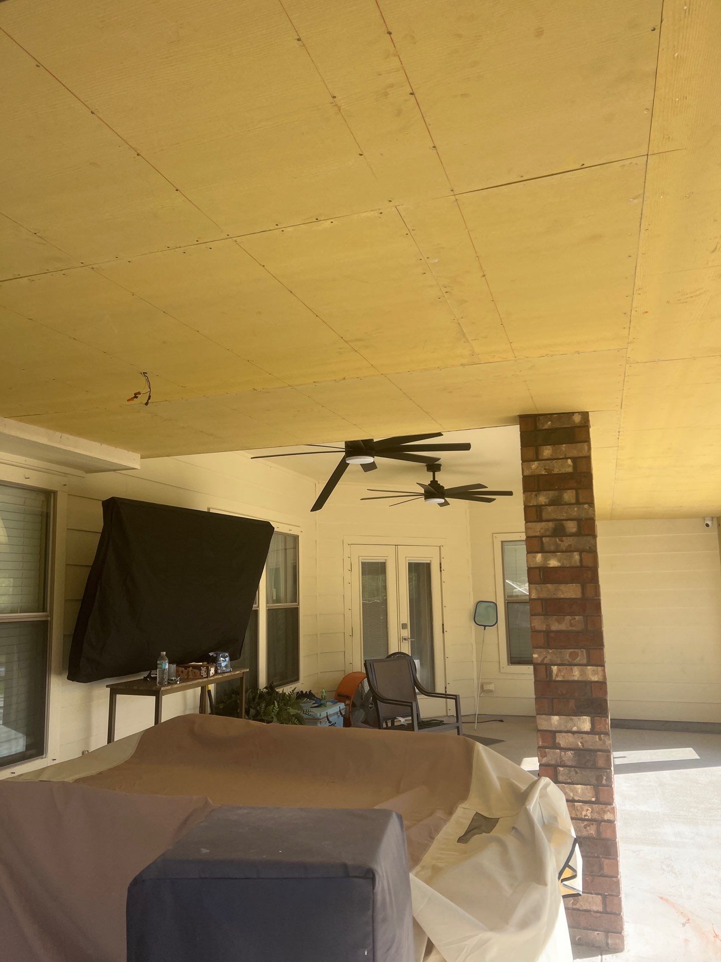 It Ain't Easy getting Shady  by Bayfront Roofing and Construction