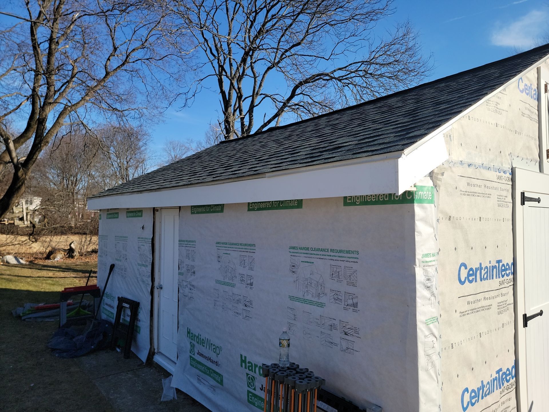 Siding Installation using James Hardie by UBrothers Construction