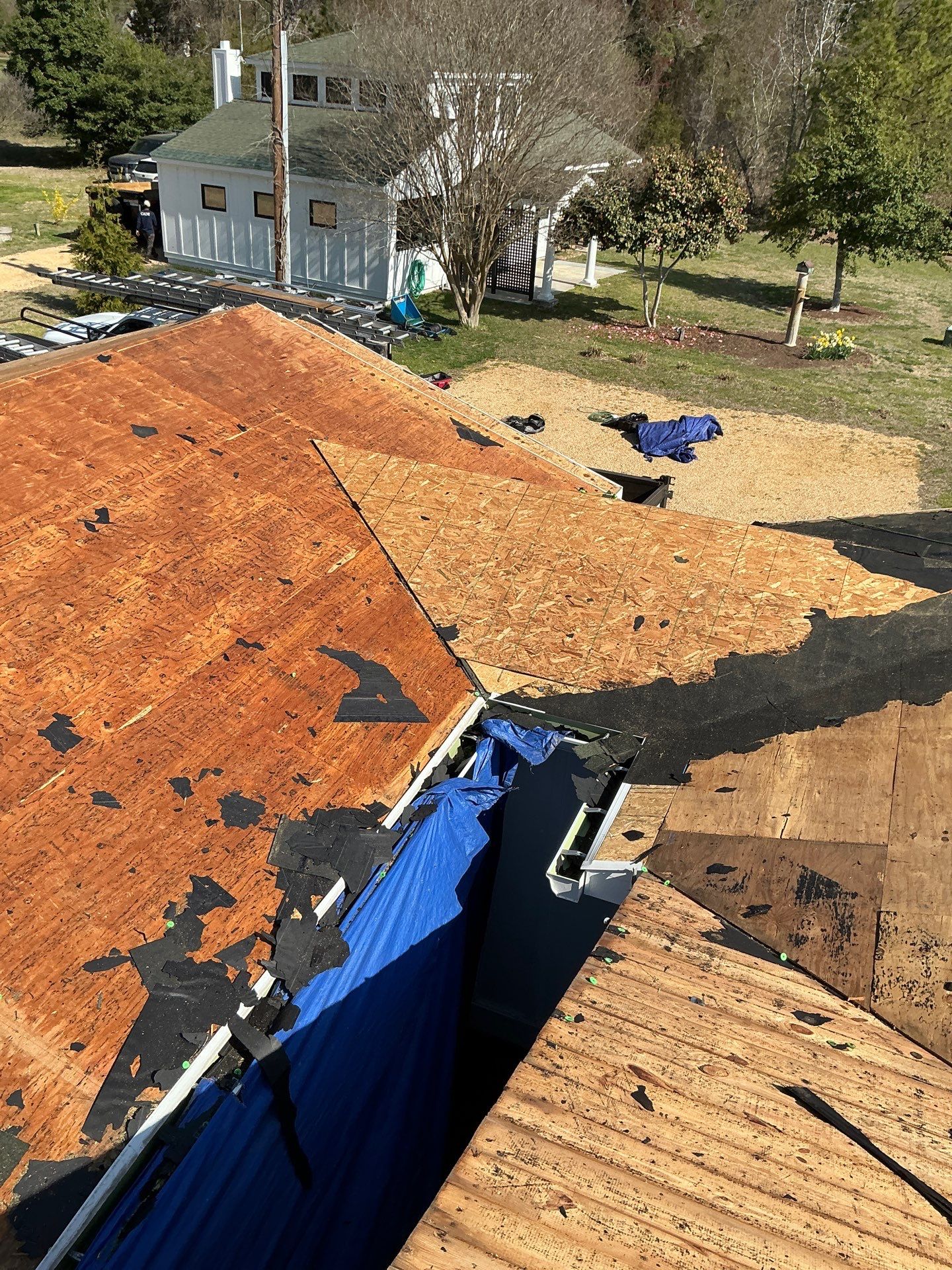 Roof Replacement in White Stone by Cade Construction