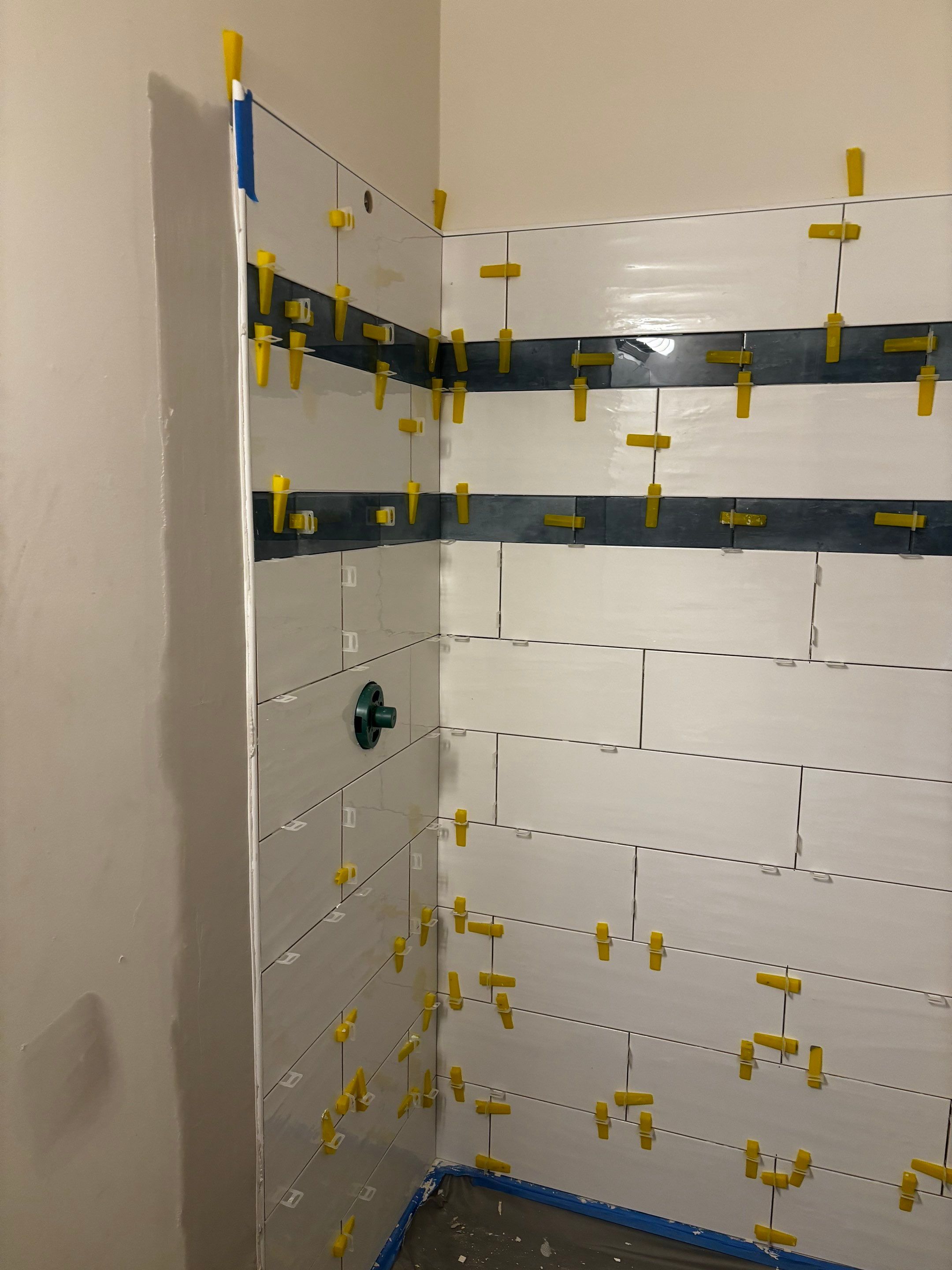 Bathroom Remodel using Sherwin Williams Duration Satin finish by Laser Focused Solutions LLC