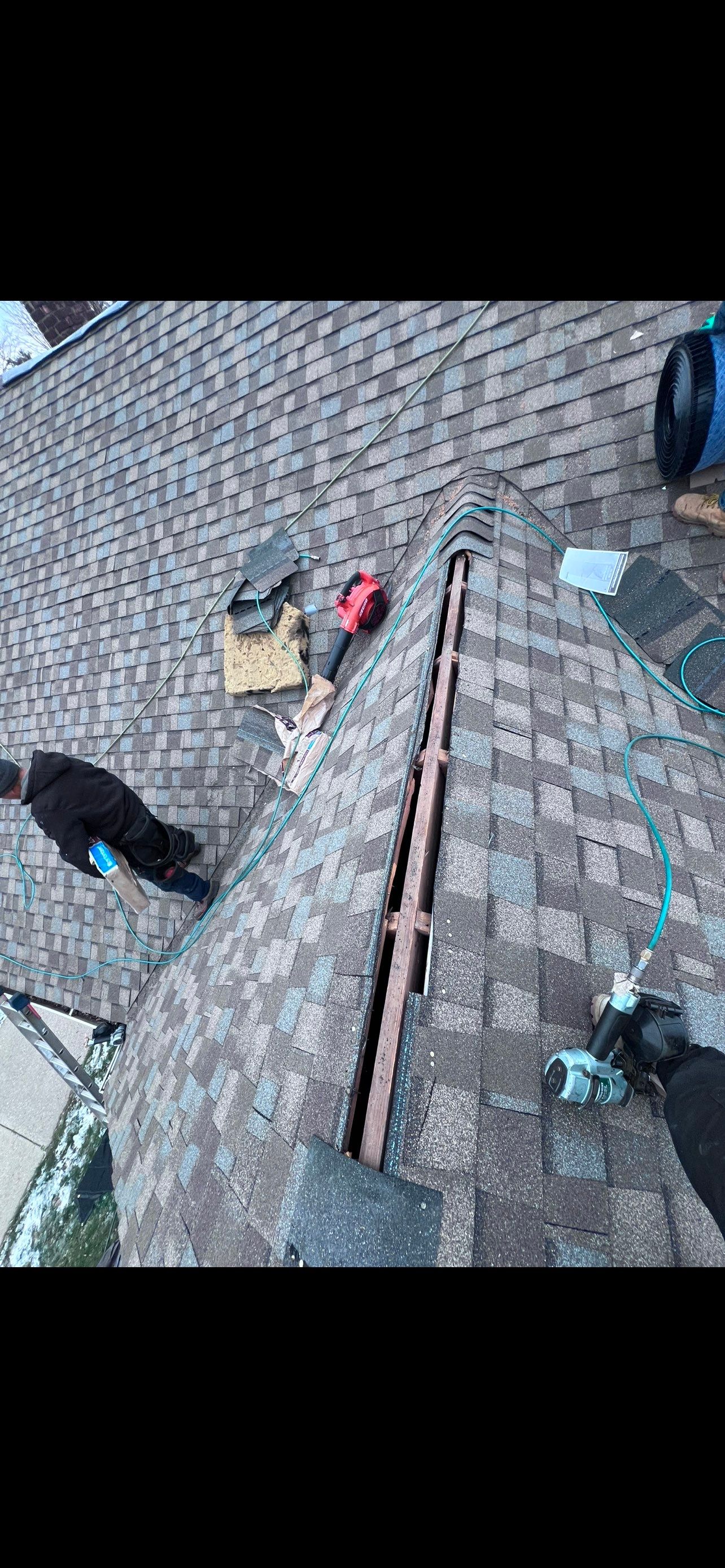 Project in Royal Oak by Eave Roofing