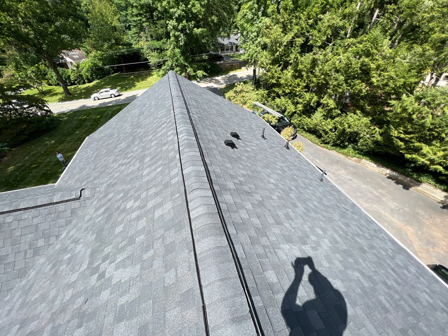 Alexandria Roof Project - CertainTeed Landmark Pro Max Def Charcoal Black Shingles by RM Banning, Inc.