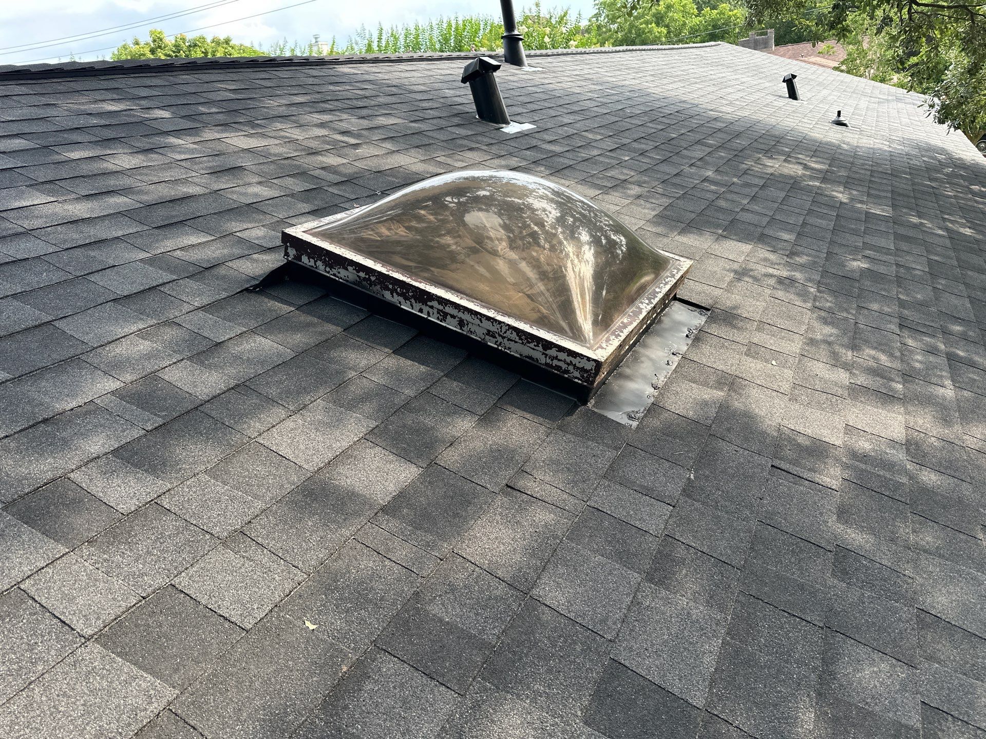 Project in Houston by Motion Roofing