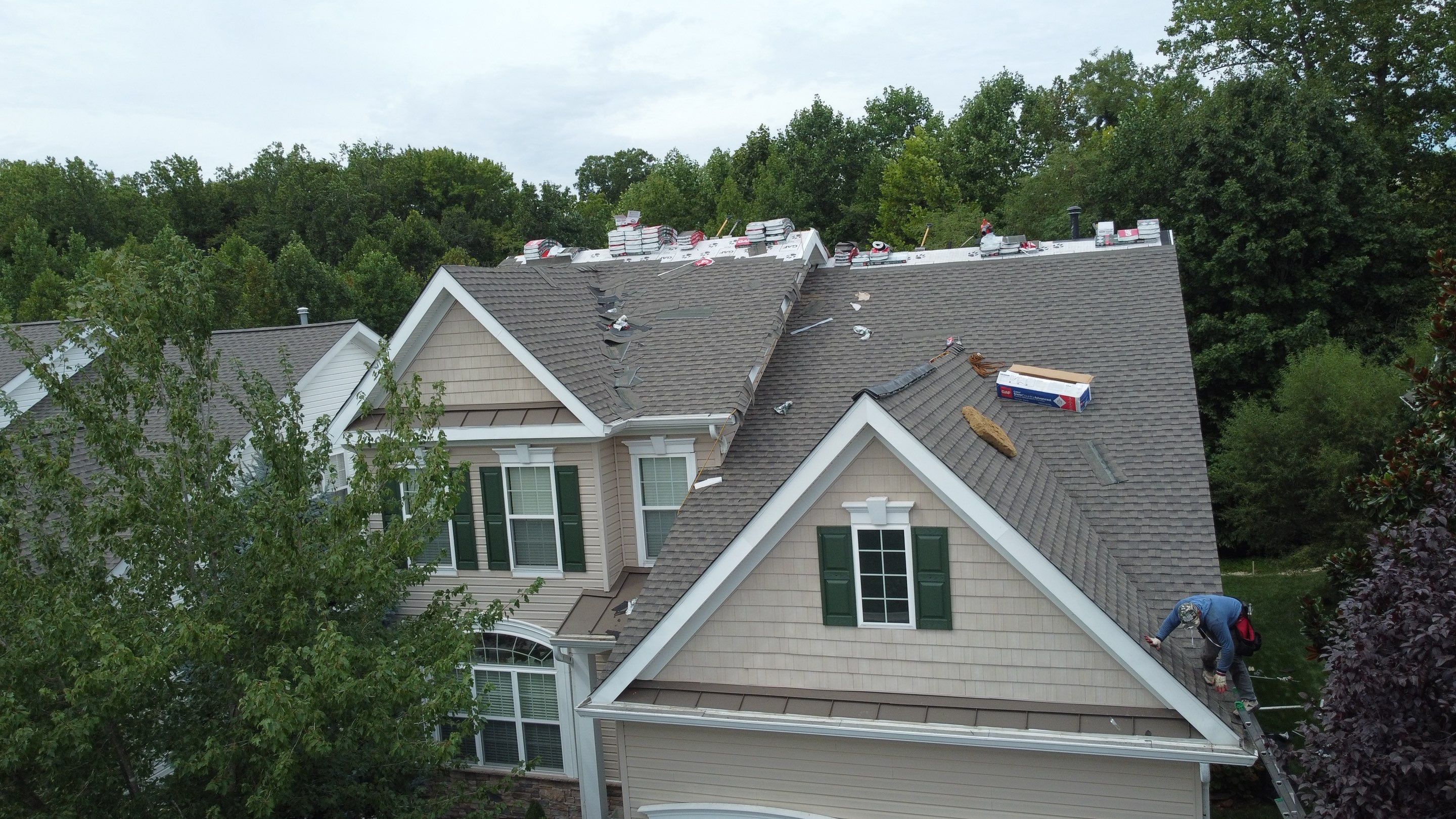 Residential Roofing Installation using GAF Timberline UHDZ by Matter Construction, LLC