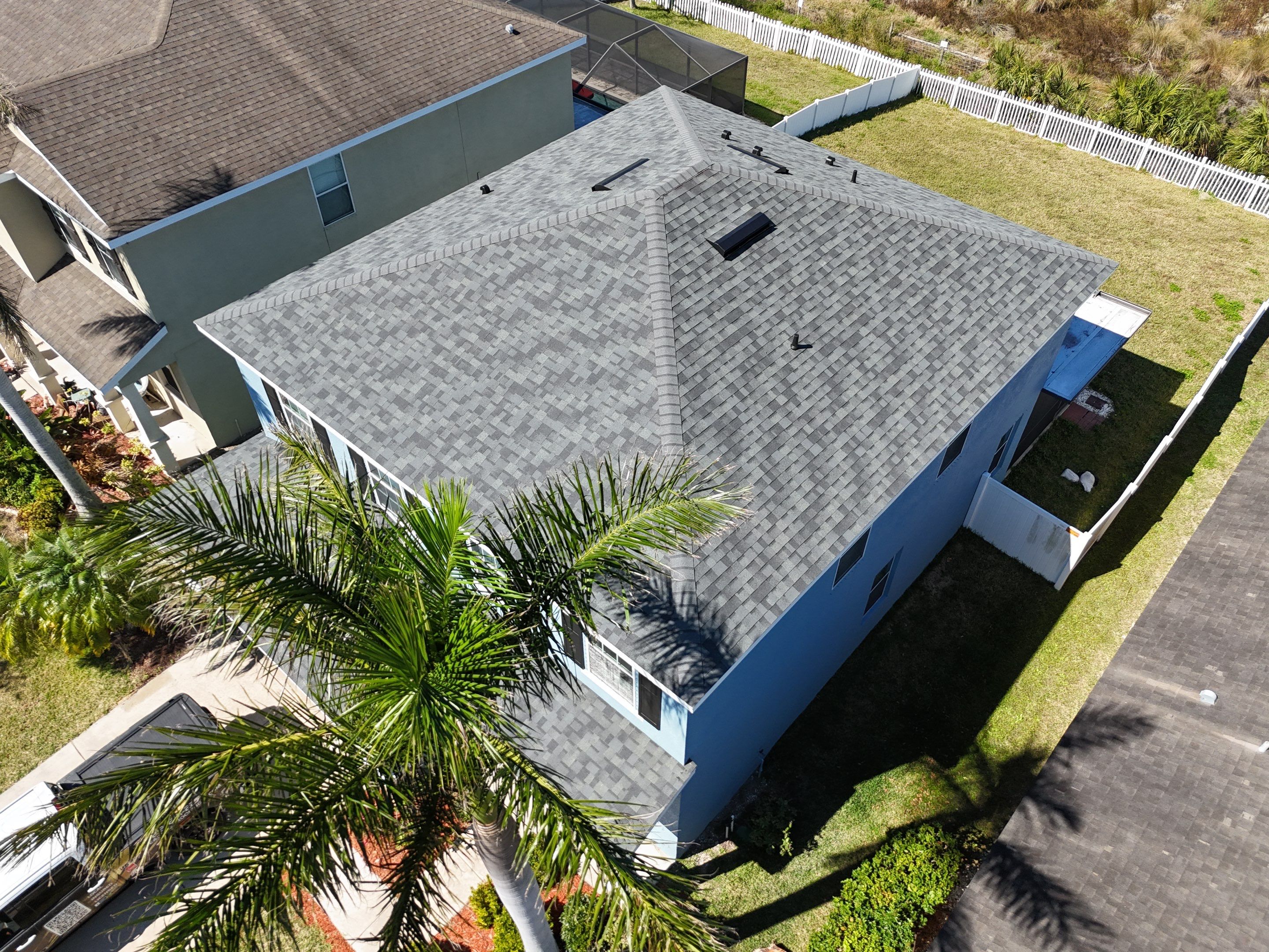Roof Replacement in Ruskin FL. by Steadfast Roofing 