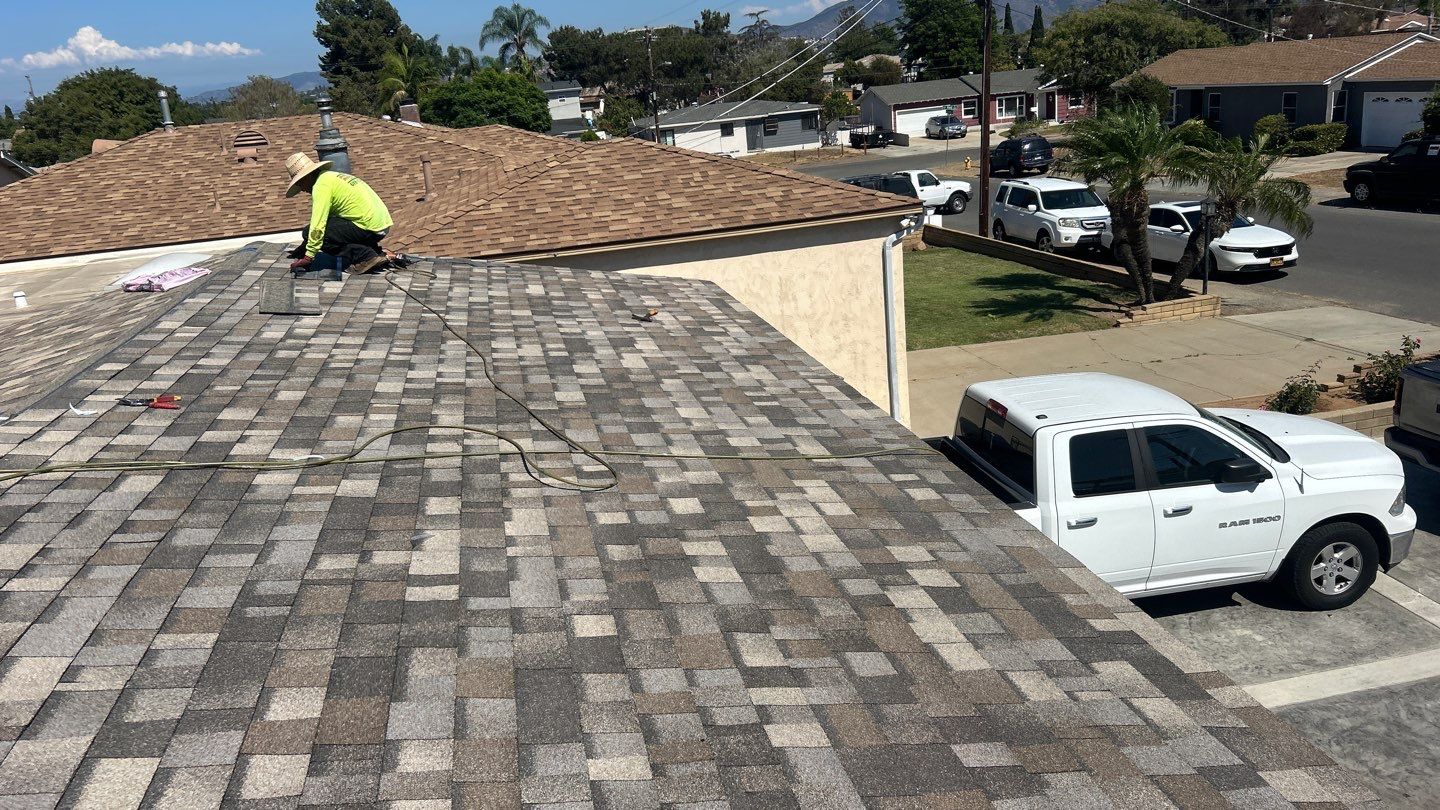 Partial Roof Replacement in Lemon Grove by Reliable Roofing San Diego Inc.