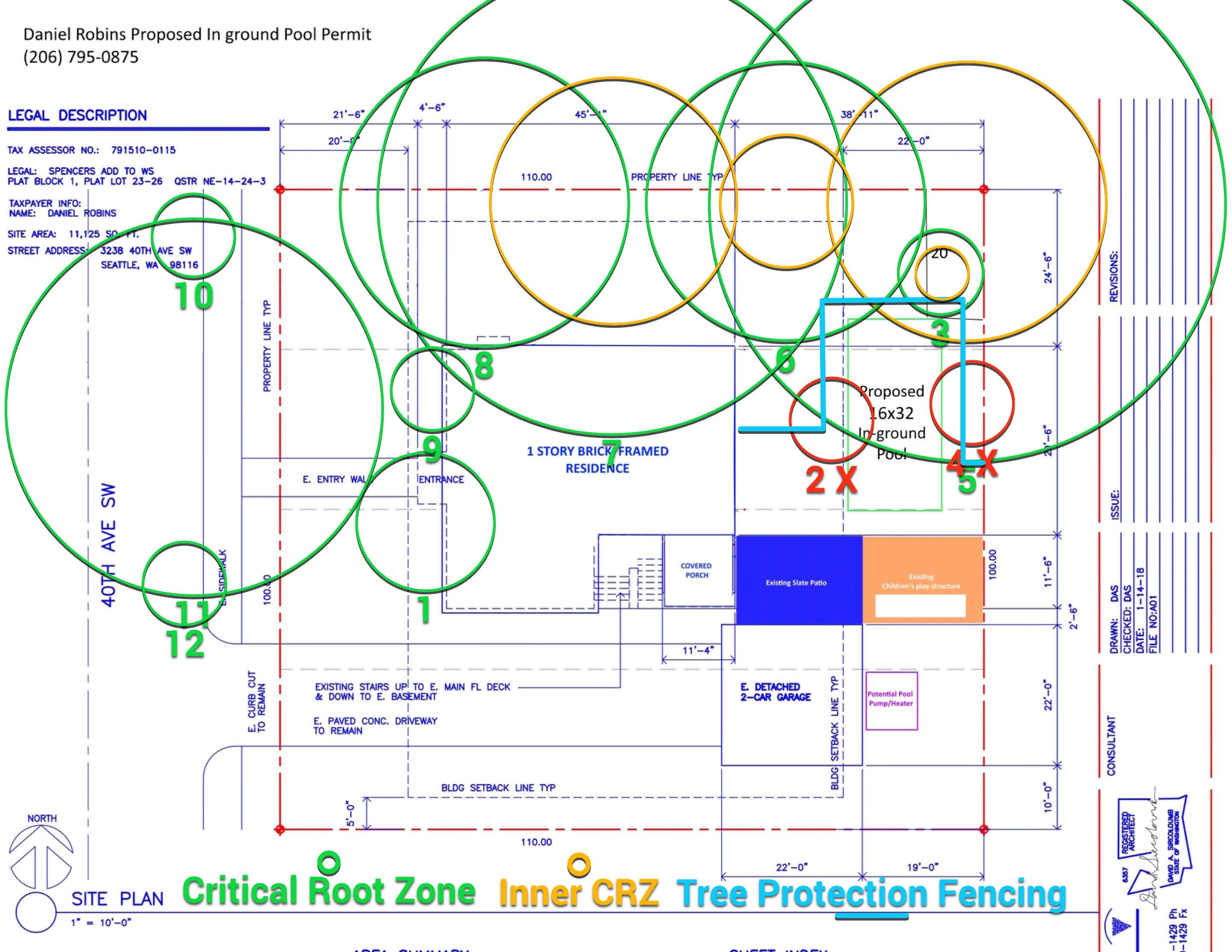 Seattle In-Ground Pool Site Planning & Permit Support