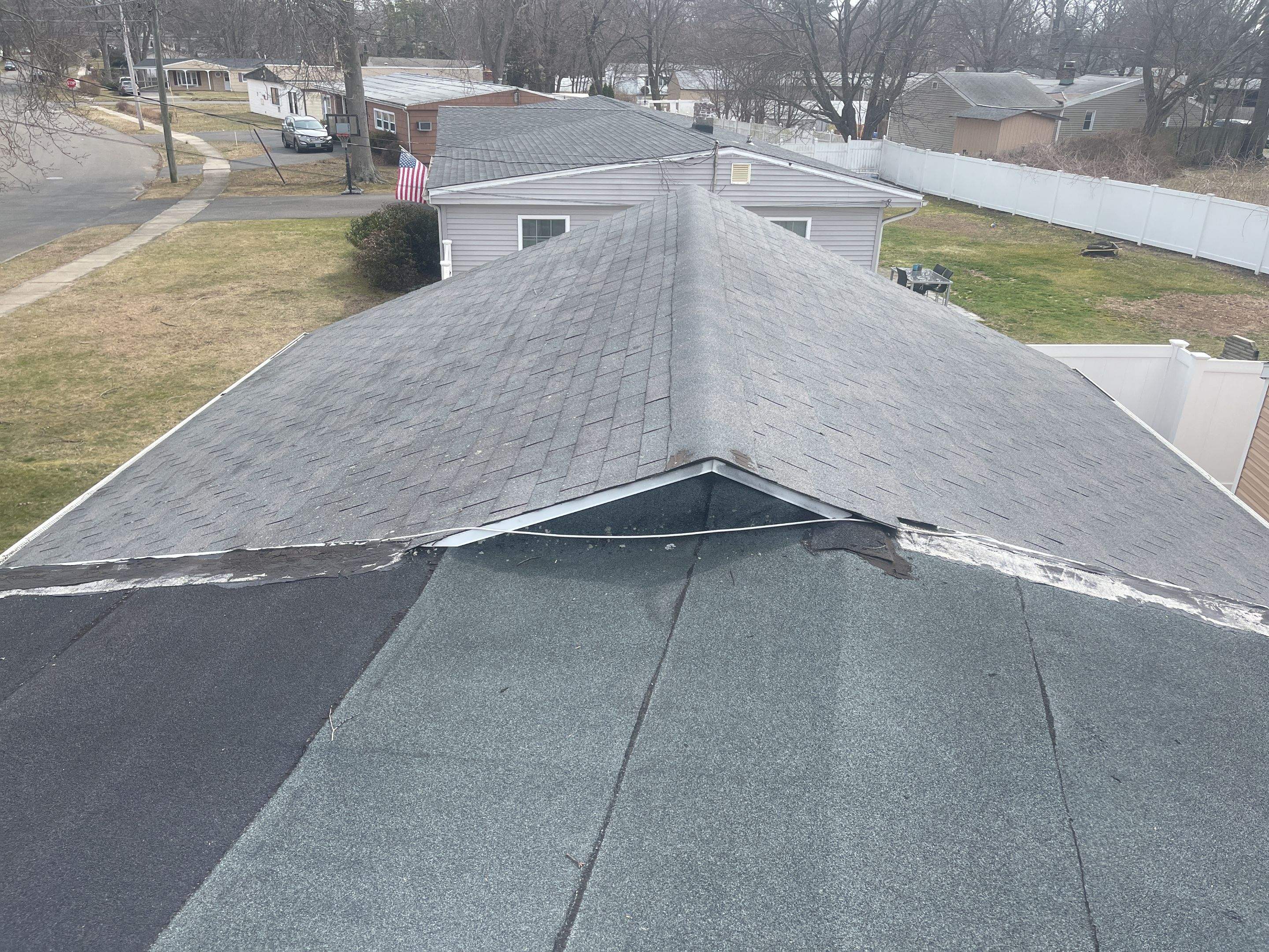 Residential Roofing Installation using Owens Corning TruDefinition Peppercorn  by A Plus Exterior