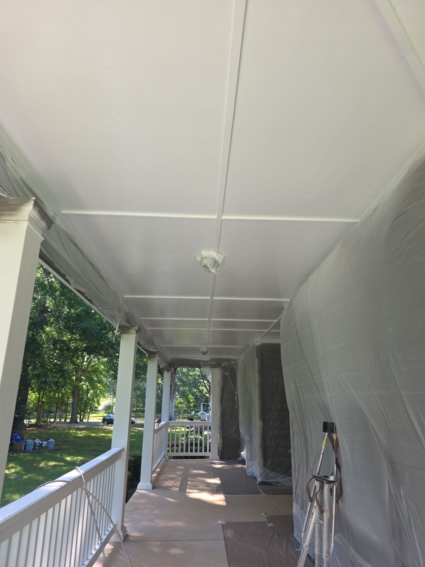 Siding replacement, exterior painting, and front door staining. by GonzalezPainters & Contractors Inc