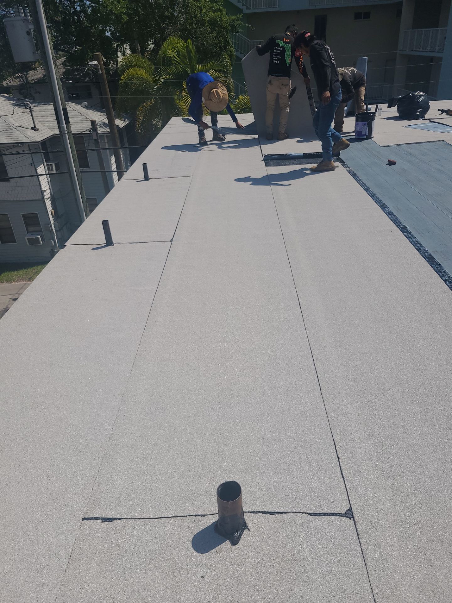Flat Roof Replacement and Insulation Upgrade in Lake Worth Beach by Aastro Roofing