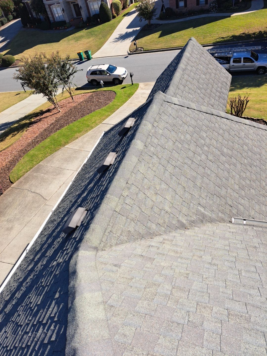 Top-Quality Williamsburg Gray Owens Corning Roof Installation in Roswell, Georgia by NBS Roofing by NBS Roofing, Inc.