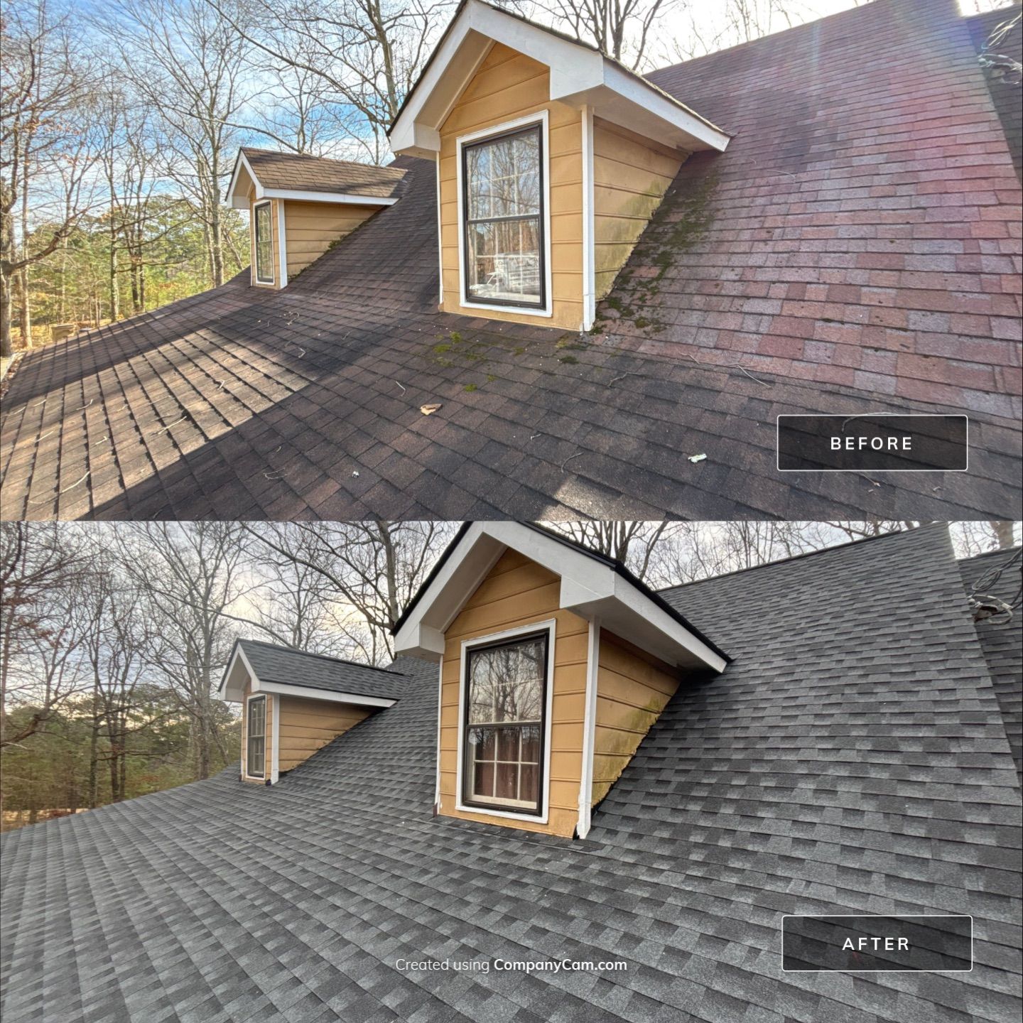 Roof replacement by Deerfield Roofing LLC